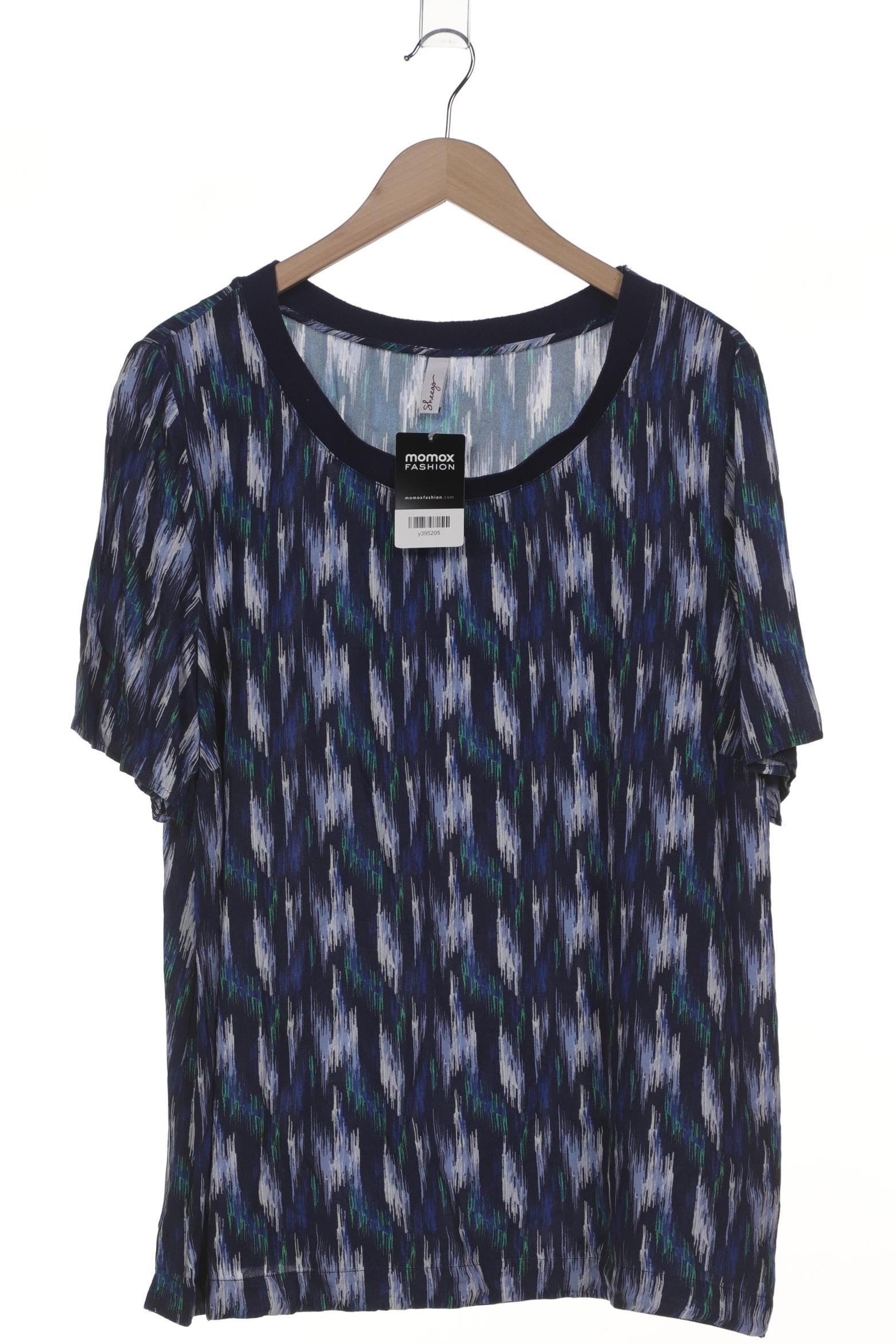 

sheego Damen T-Shirt, marineblau, Gr. 50
