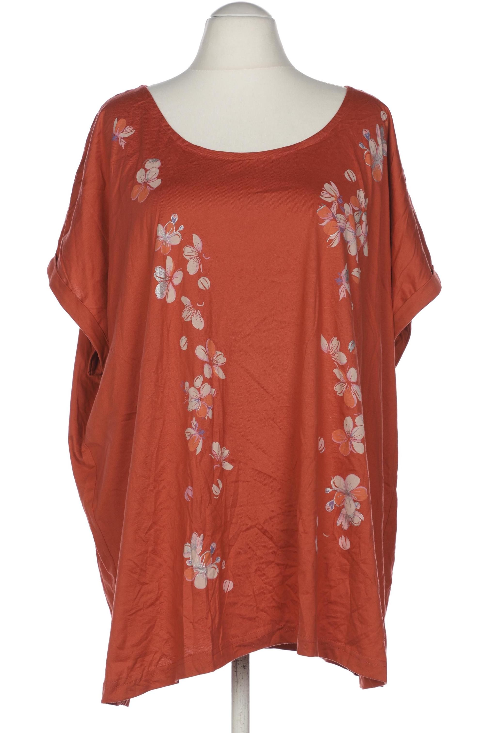 

sheego Damen T-Shirt, rot, Gr. 56