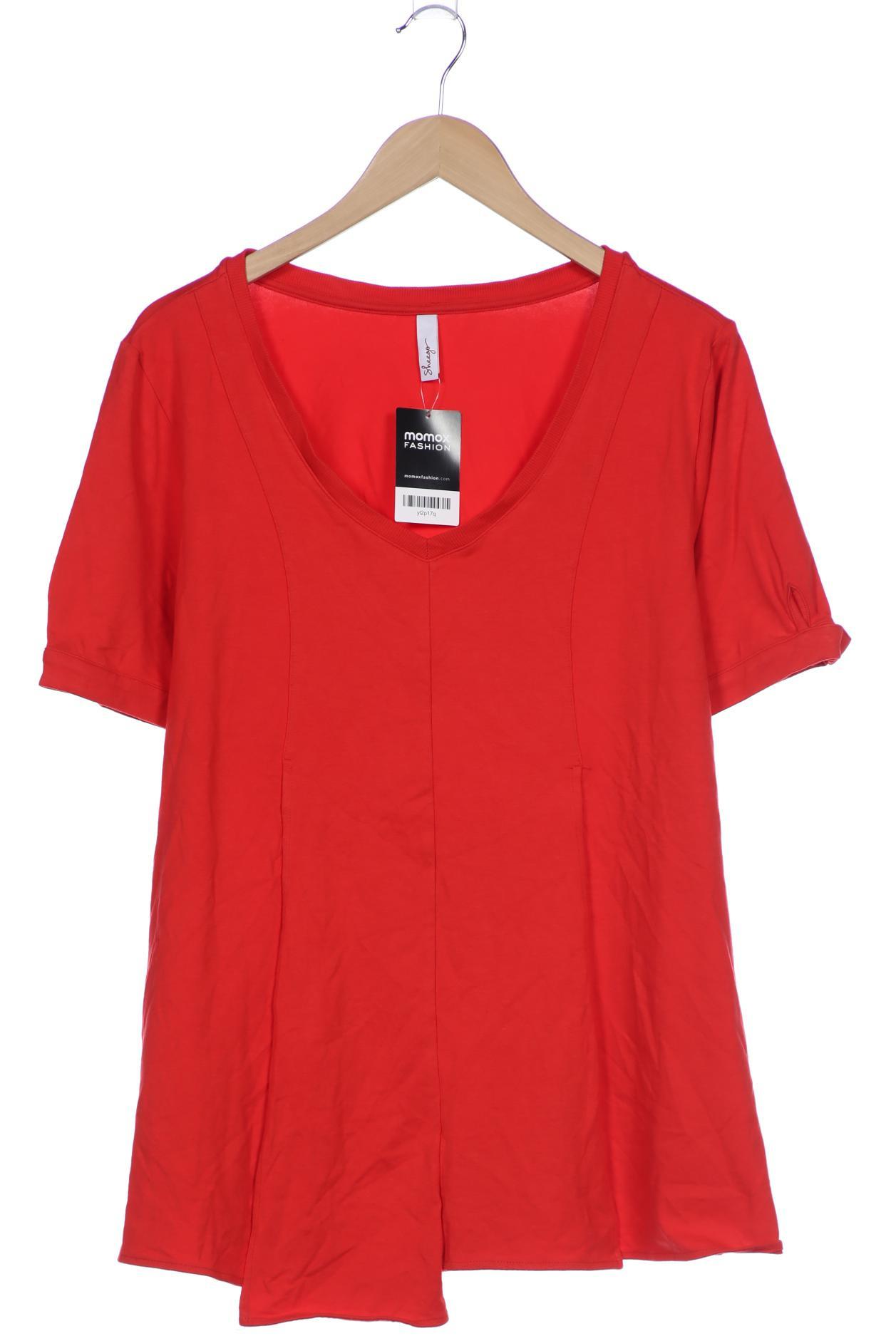 

sheego Damen T-Shirt, rot, Gr. 48