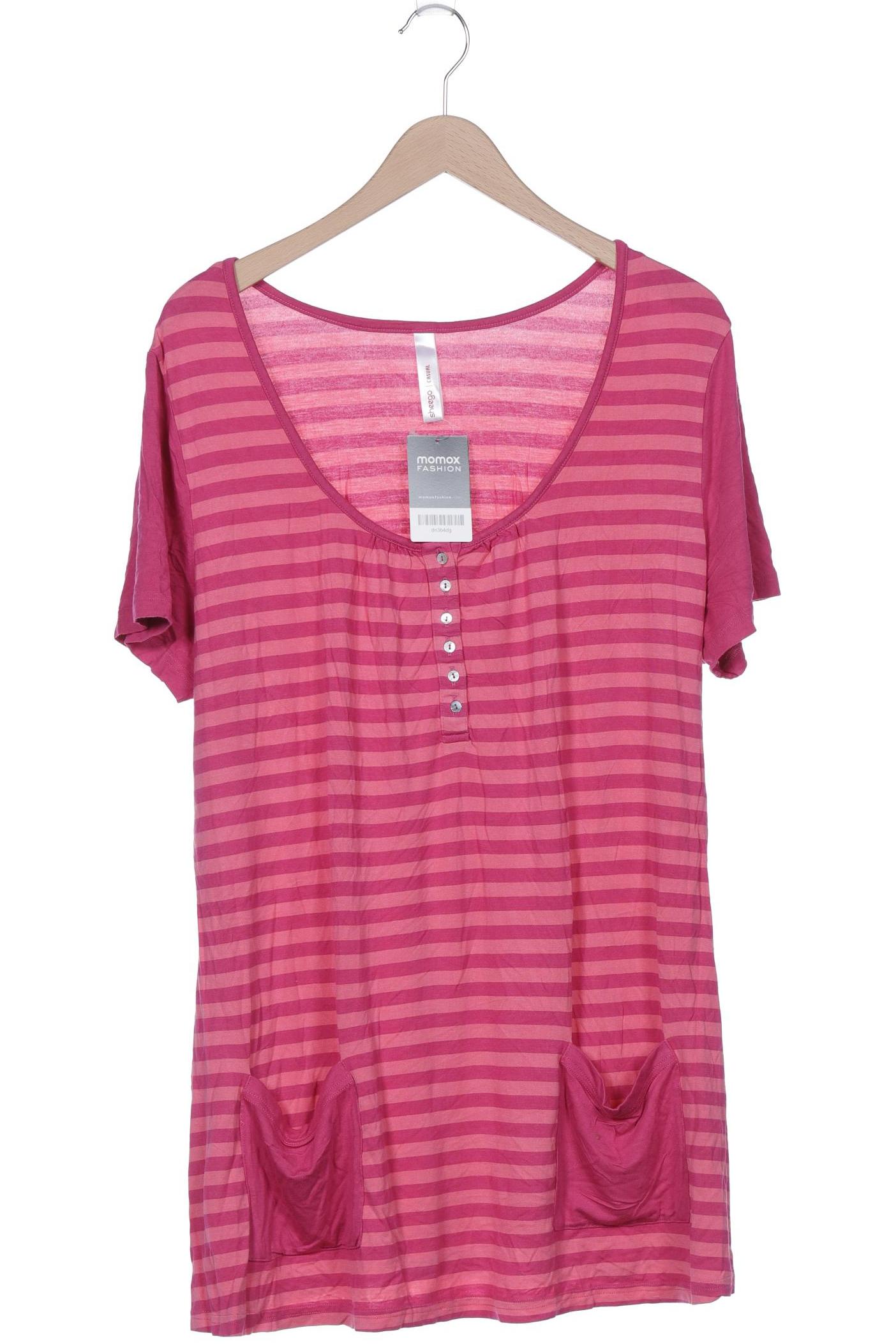 

sheego Damen T-Shirt, pink, Gr. 48