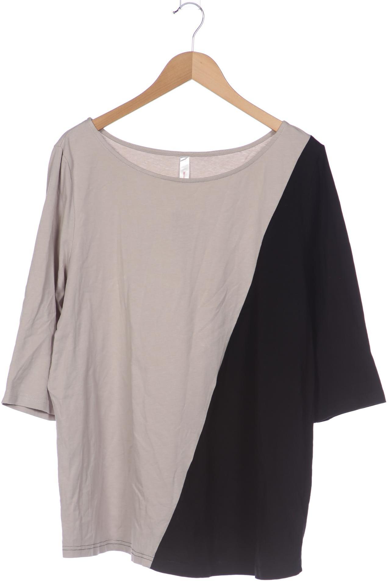 

sheego Damen T-Shirt, grau, Gr. 48