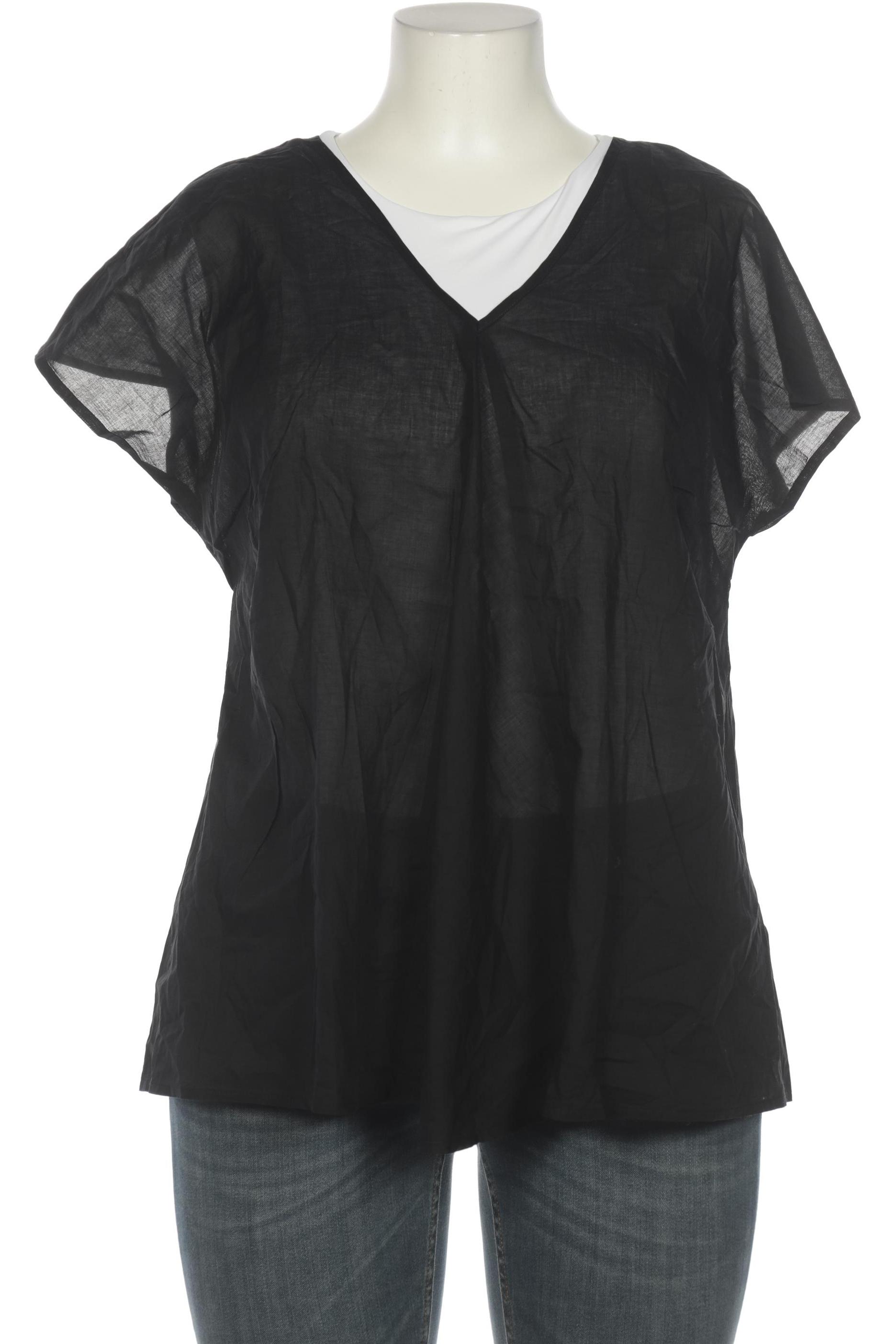

sheego Damen T-Shirt, schwarz