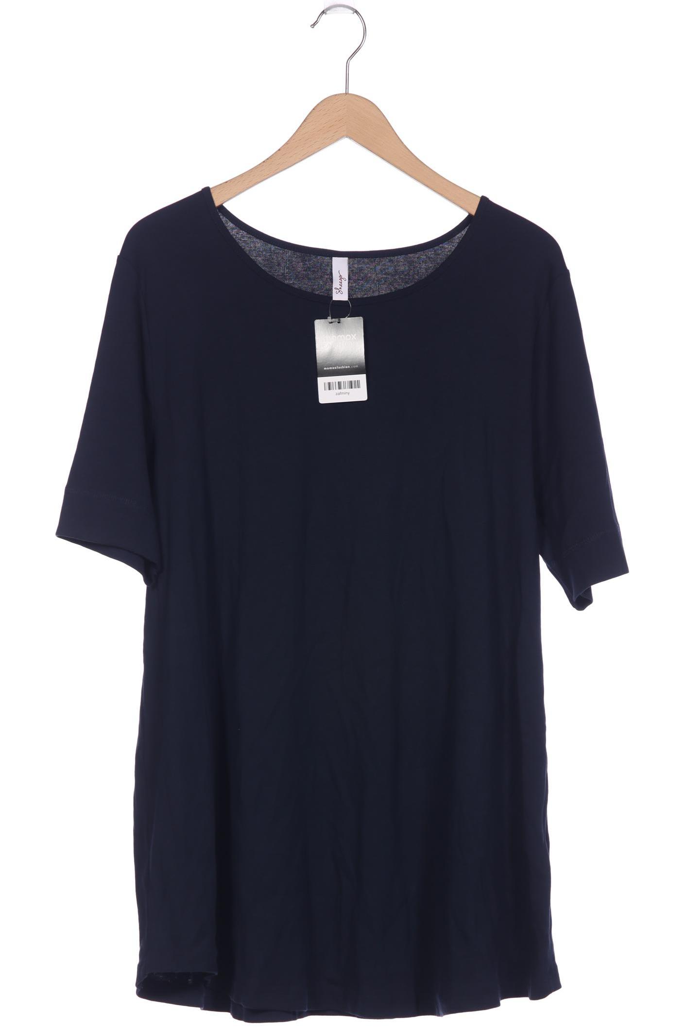 

sheego Damen T-Shirt, marineblau, Gr. 48