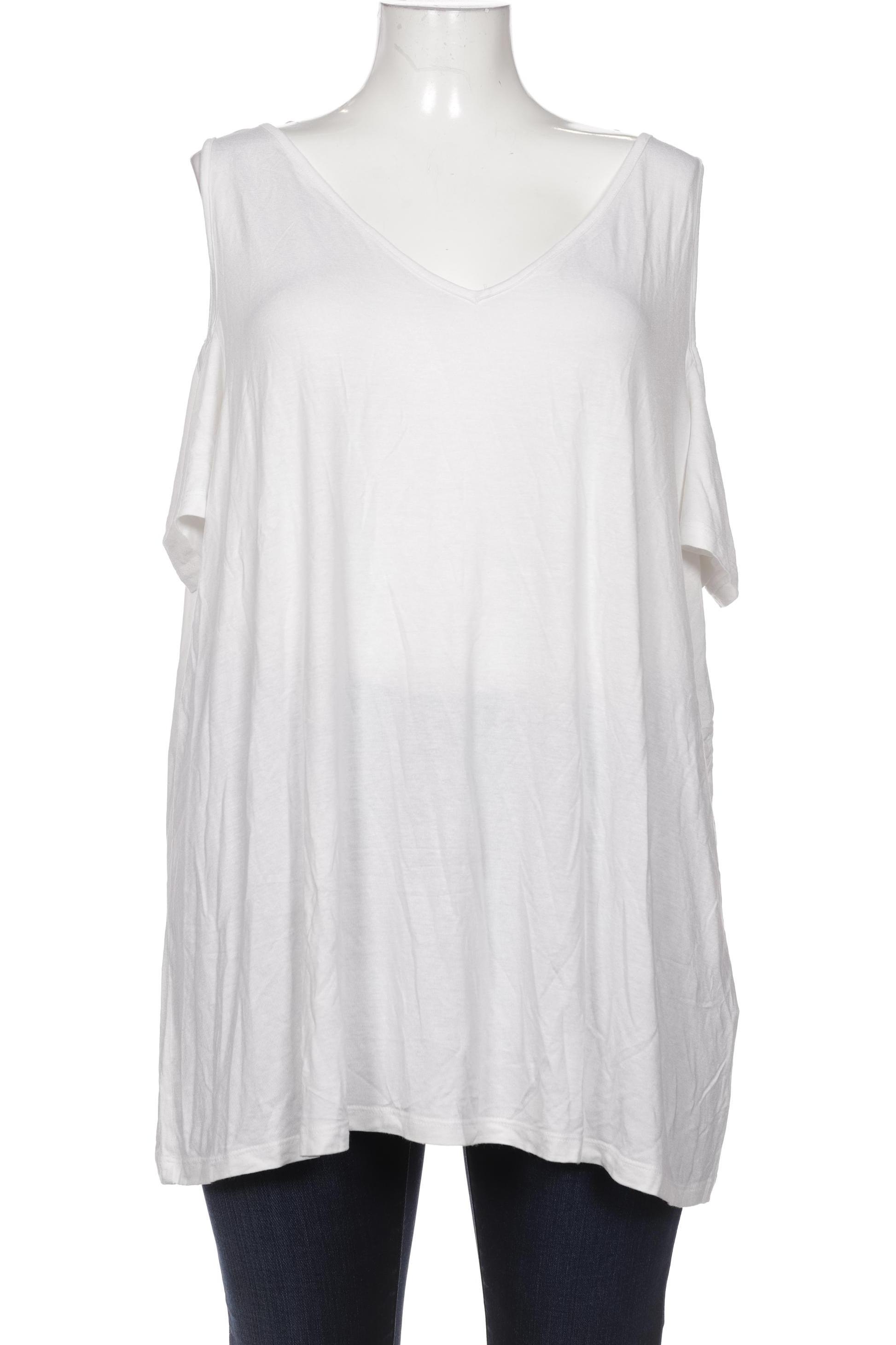 

sheego Damen T-Shirt, weiß, Gr. 52