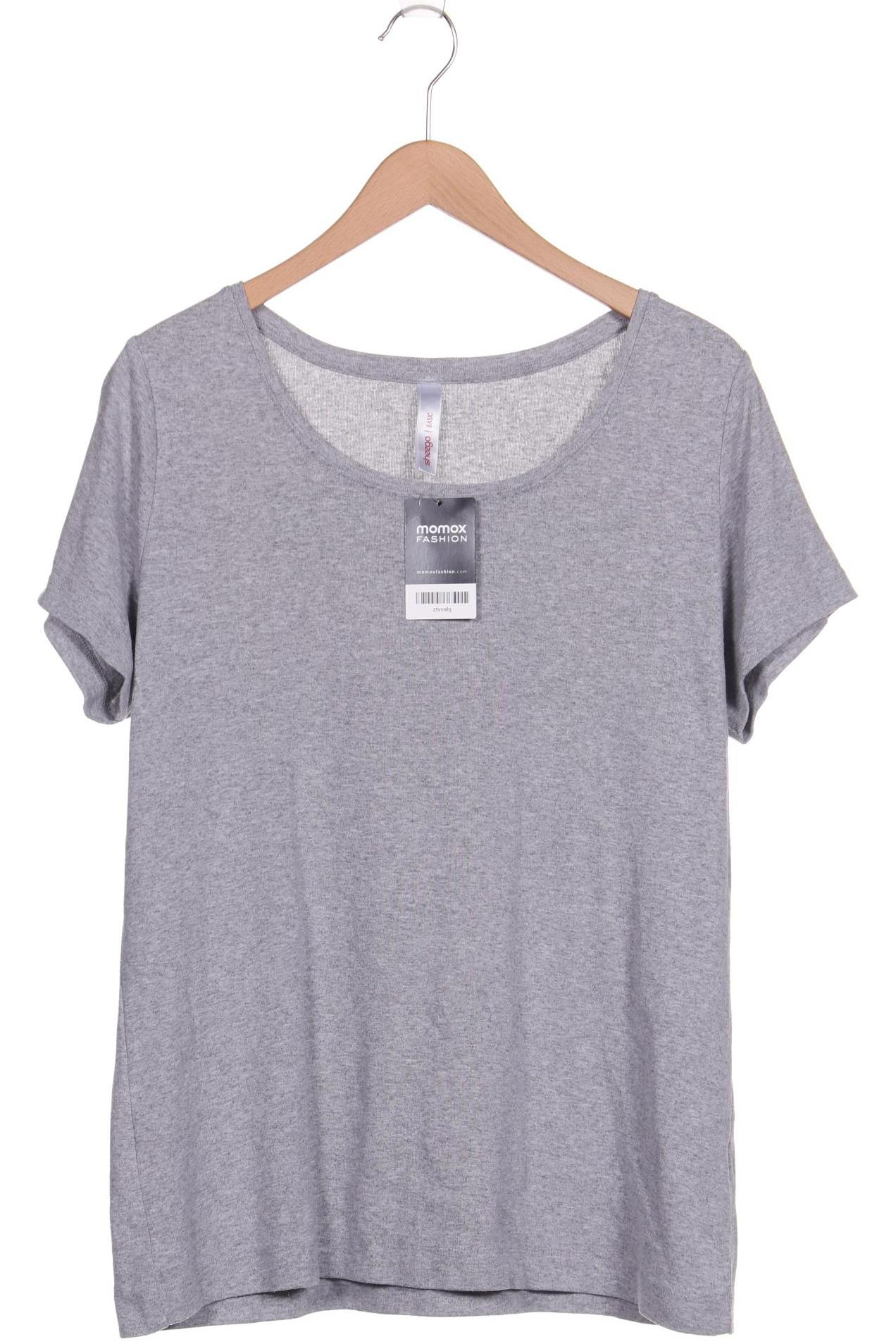 

sheego Damen T-Shirt, grau