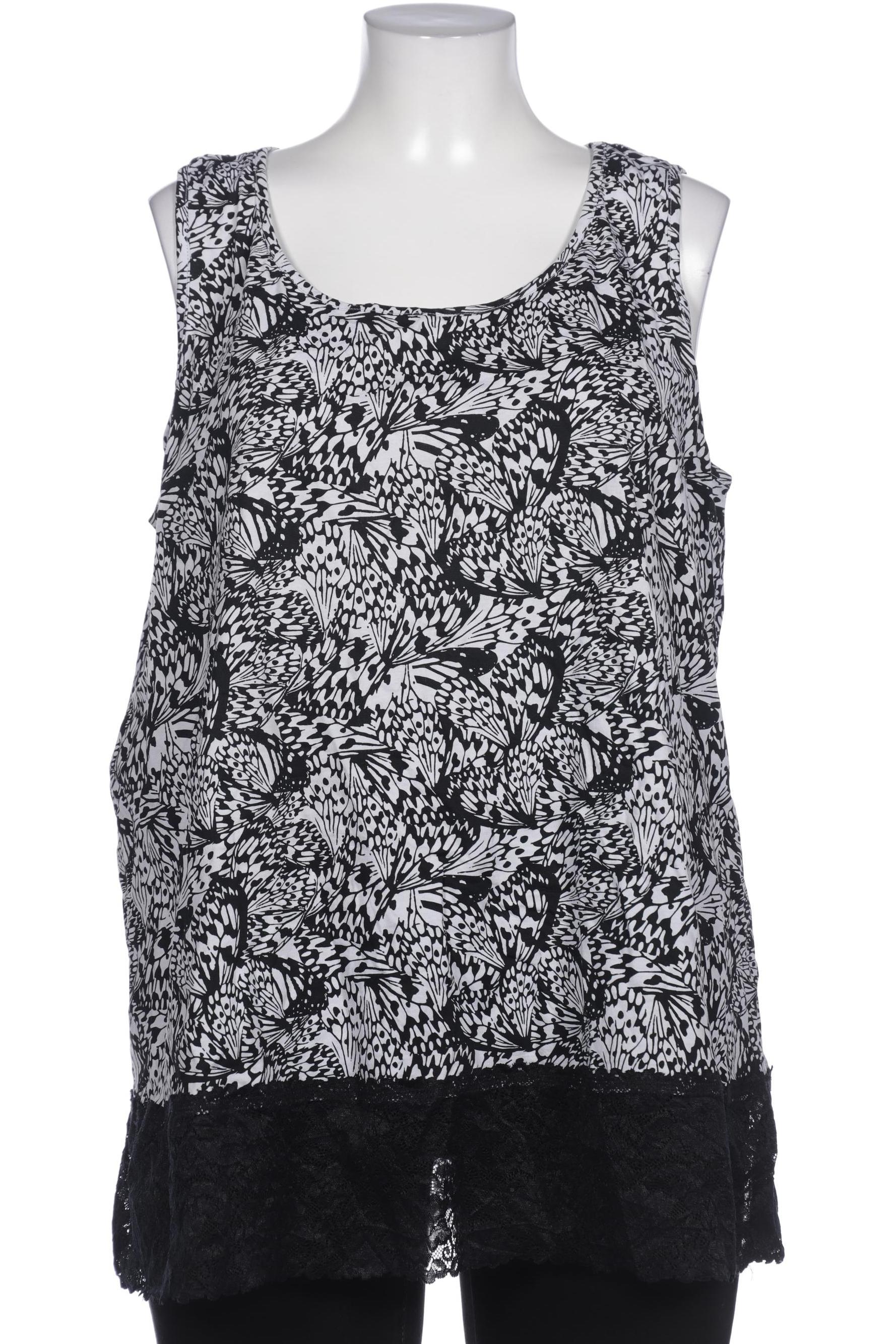 

sheego Damen Top, schwarz, Gr. 48