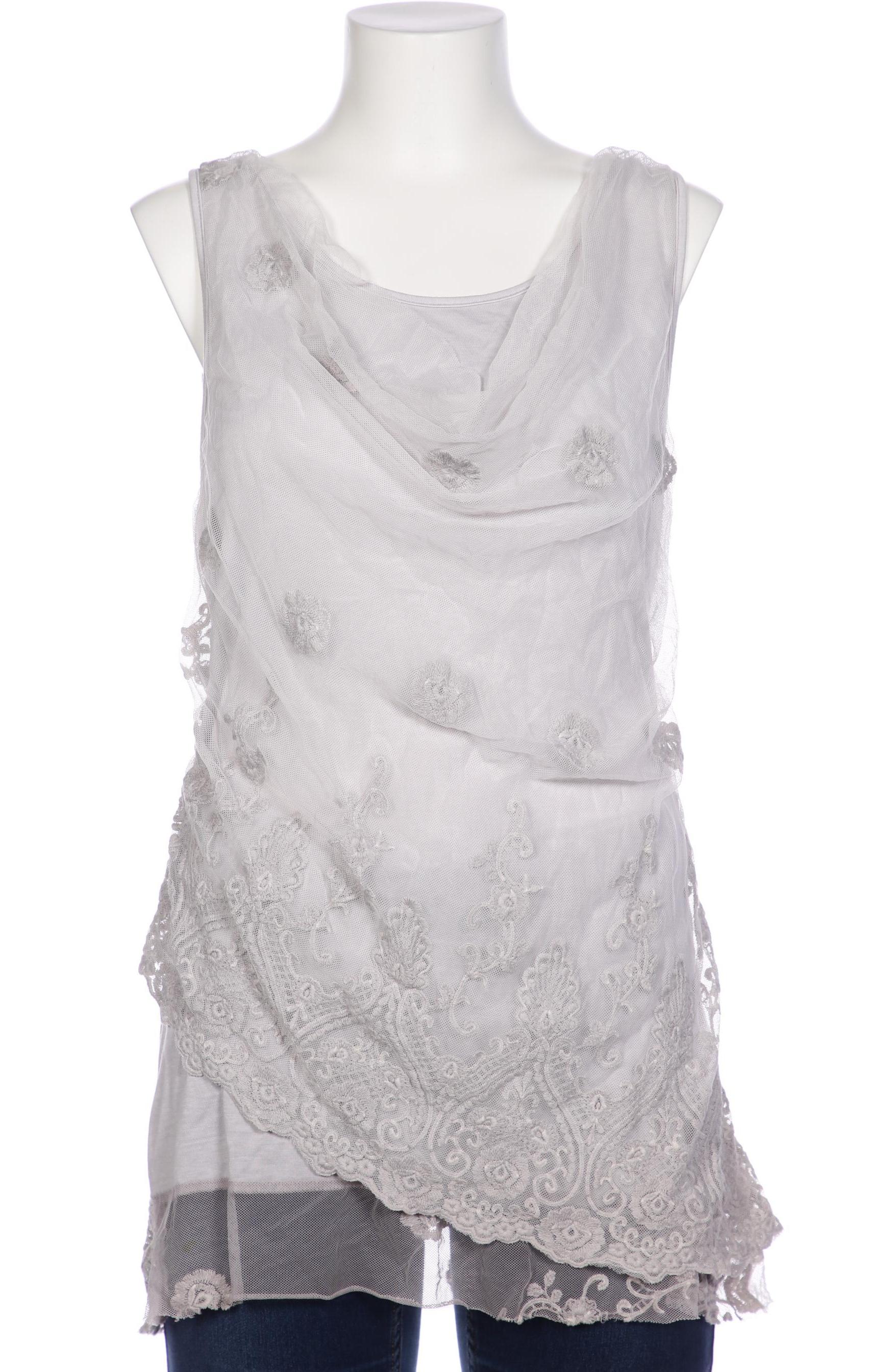 

sheego Damen Top, grau, Gr. 42
