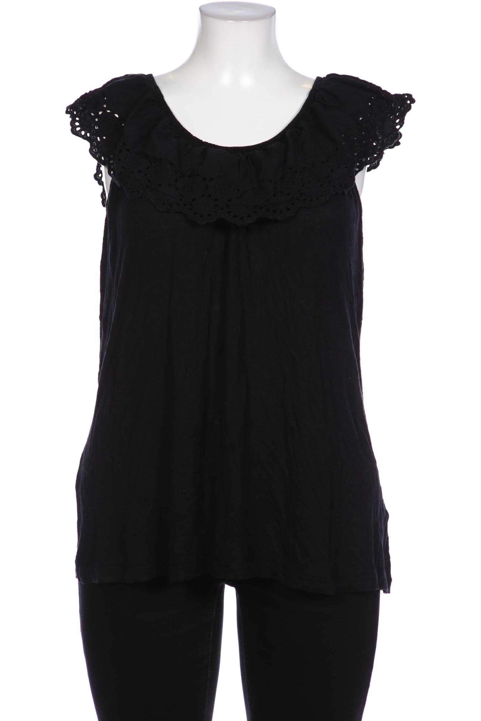 

sheego Damen Top, schwarz, Gr. 48