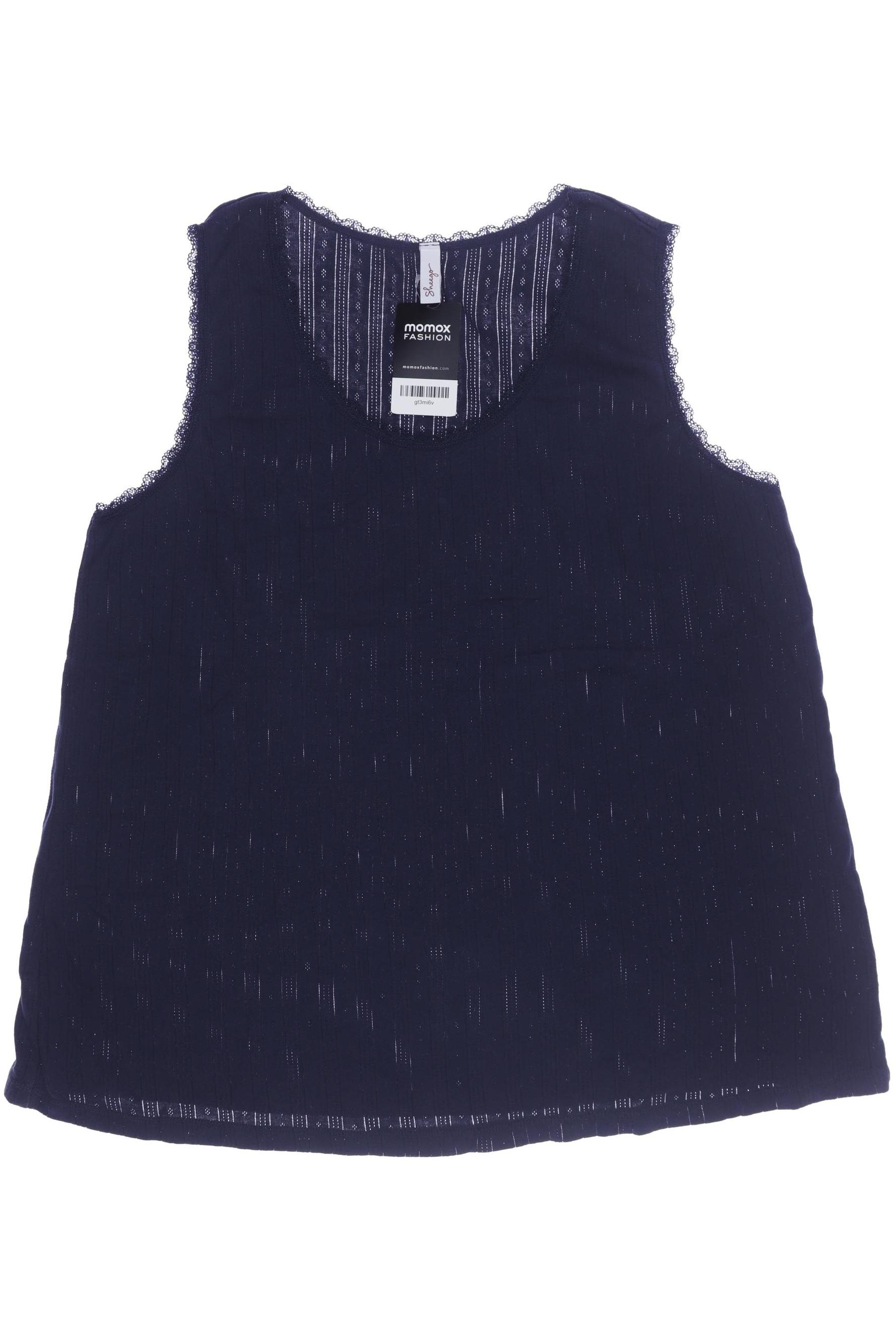 

sheego Damen Top, marineblau, Gr. 48