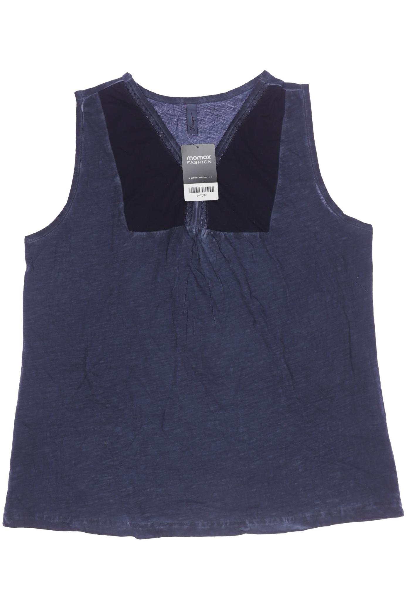 

sheego Damen Top, marineblau, Gr. 44