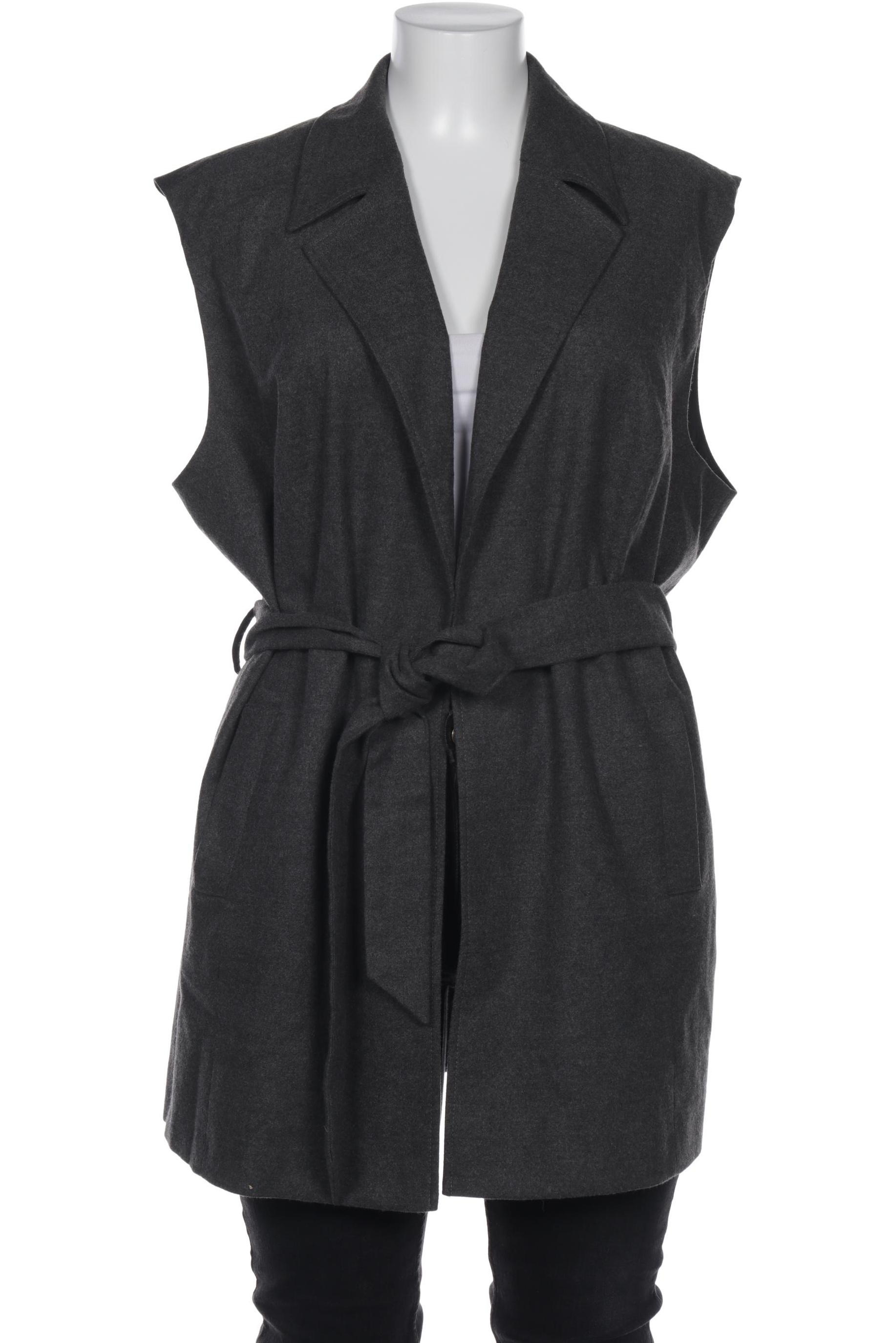 

sheego Damen Weste, grau, Gr. 48