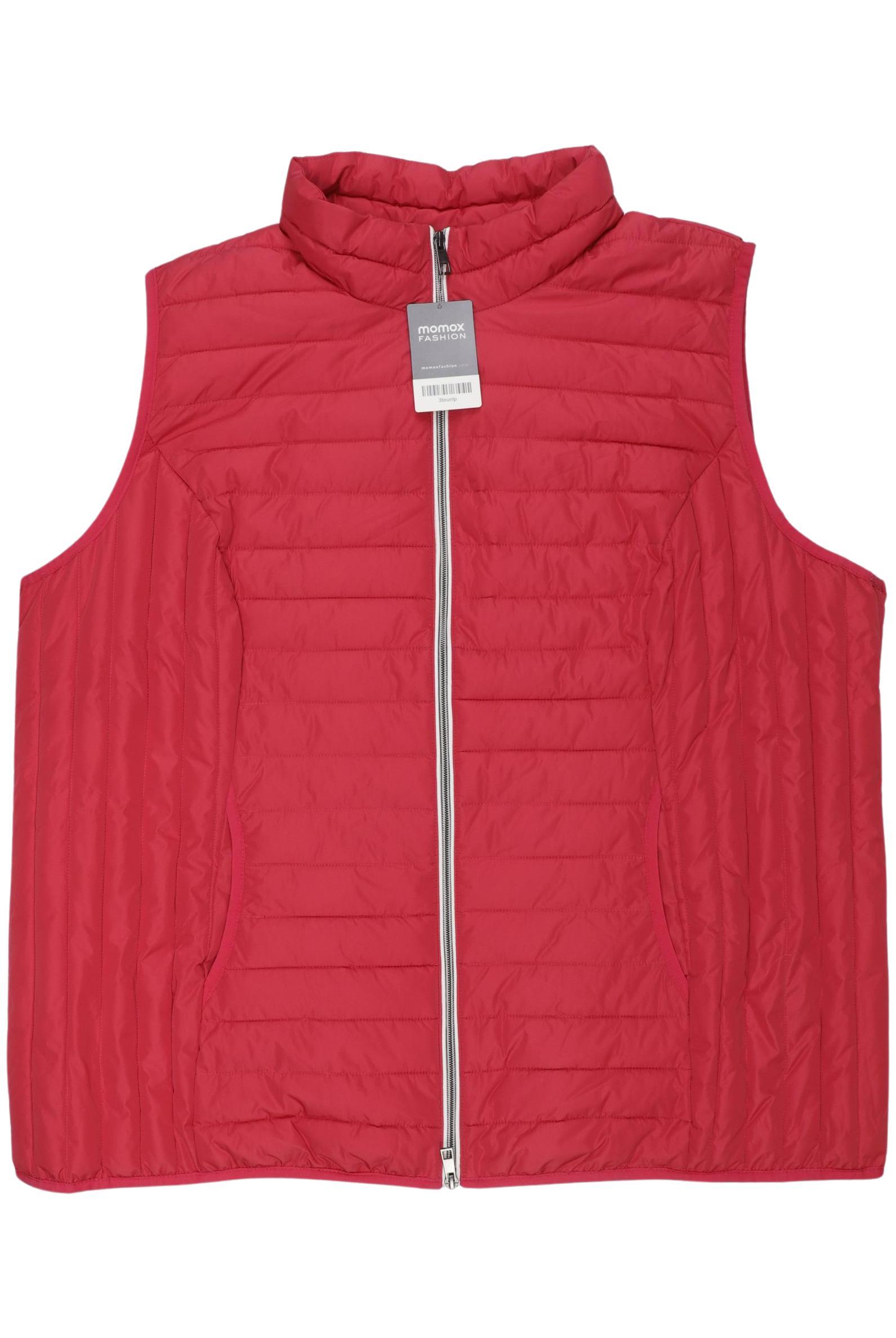 

sheego Damen Weste, rot, Gr. 52