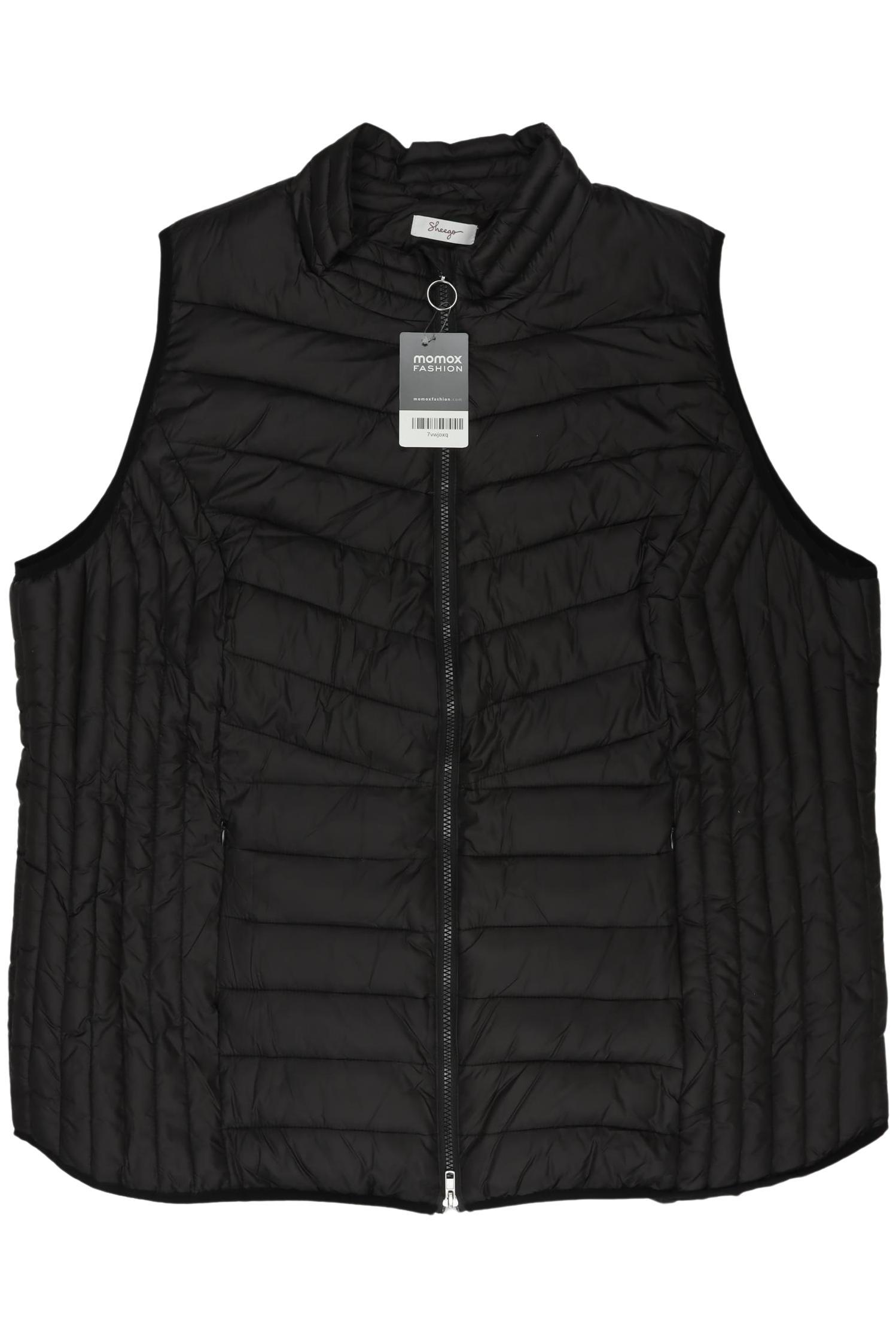 

sheego Damen Weste, schwarz, Gr. 52