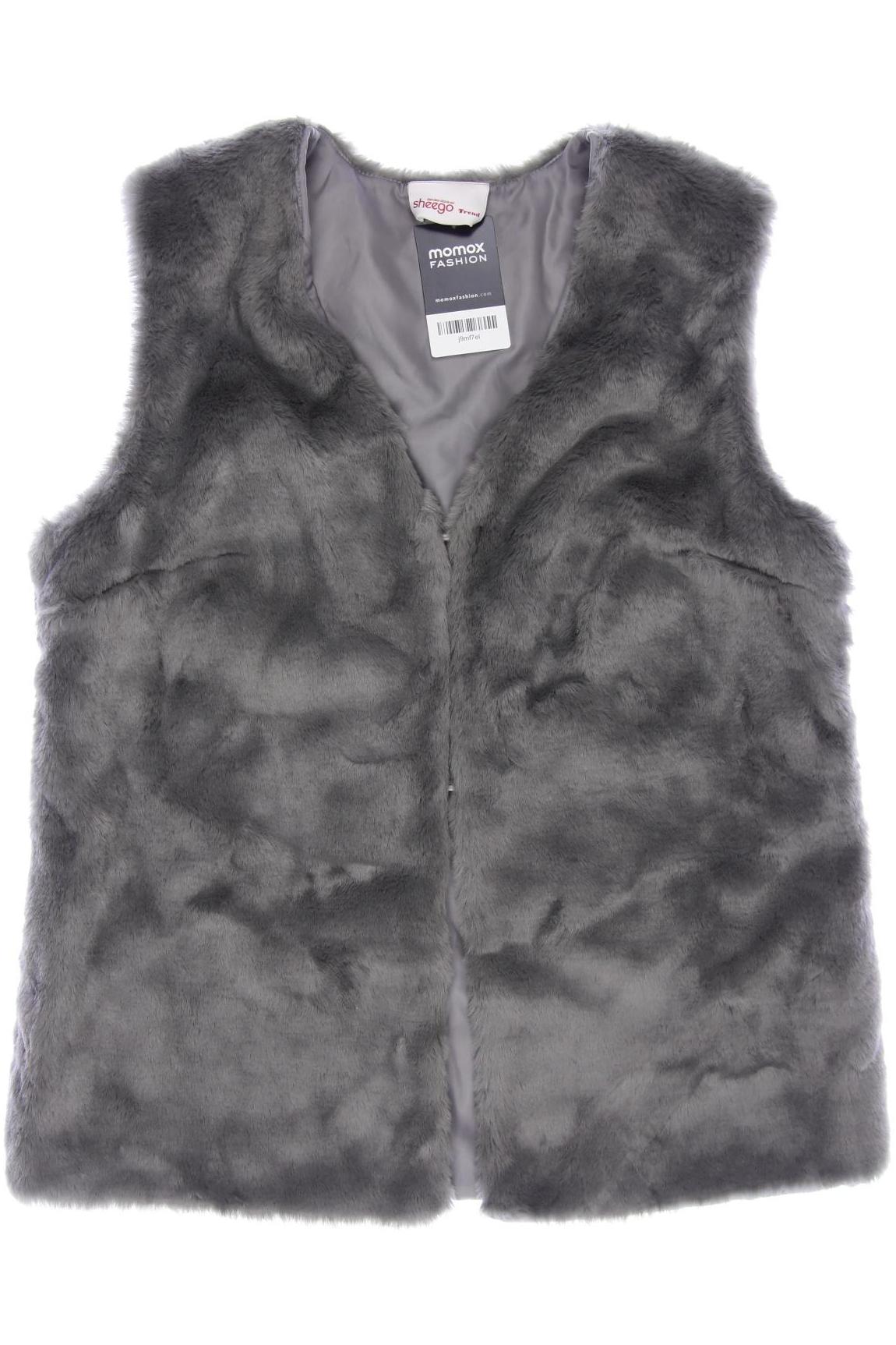 

sheego Damen Weste, grau, Gr. 40