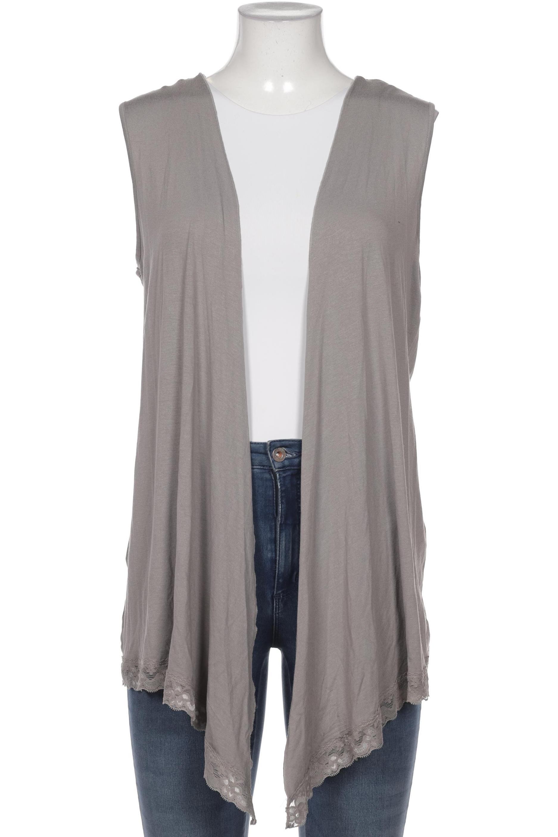 

sheego Damen Weste, grau, Gr. 42