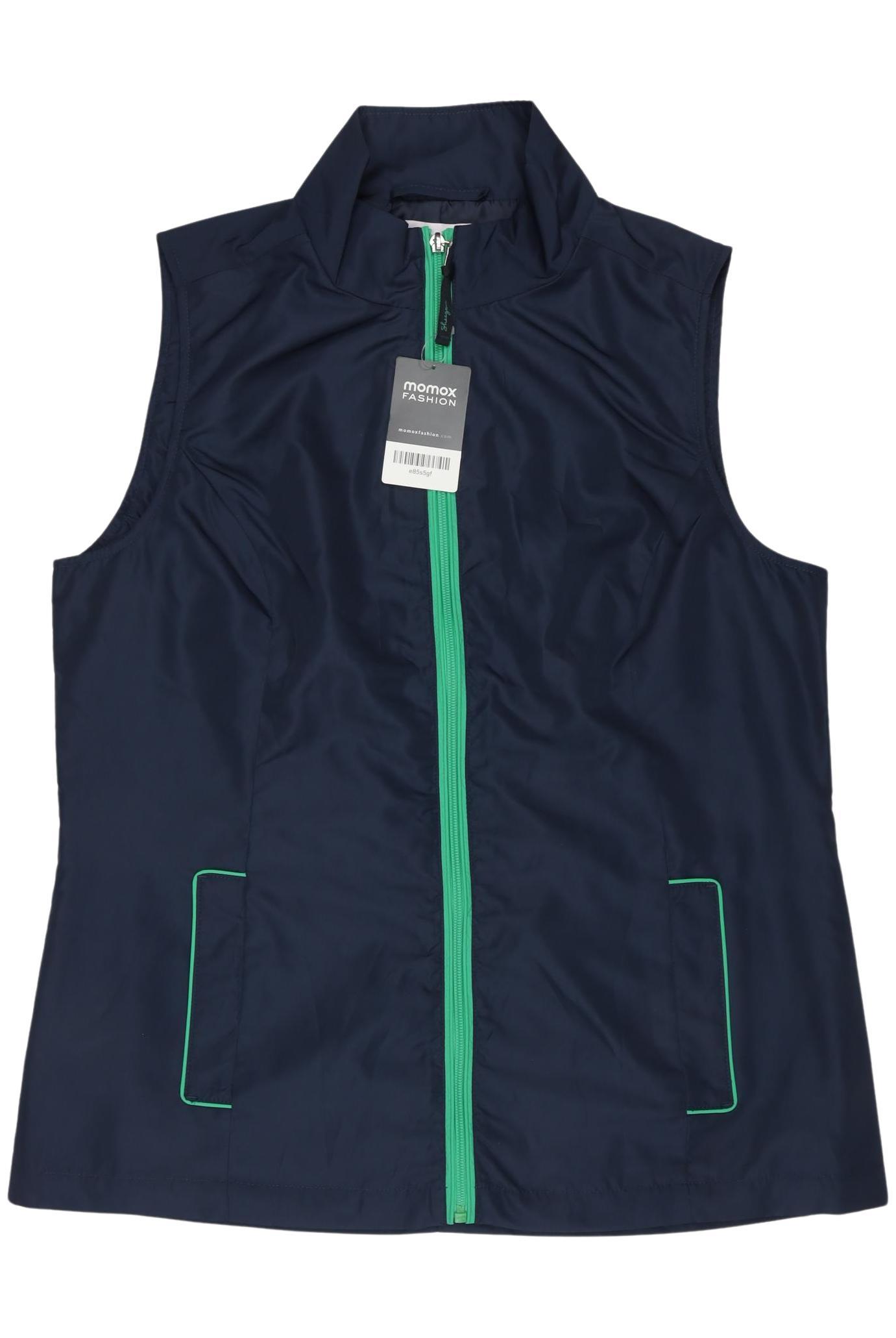 

sheego Damen Weste, marineblau, Gr. 40