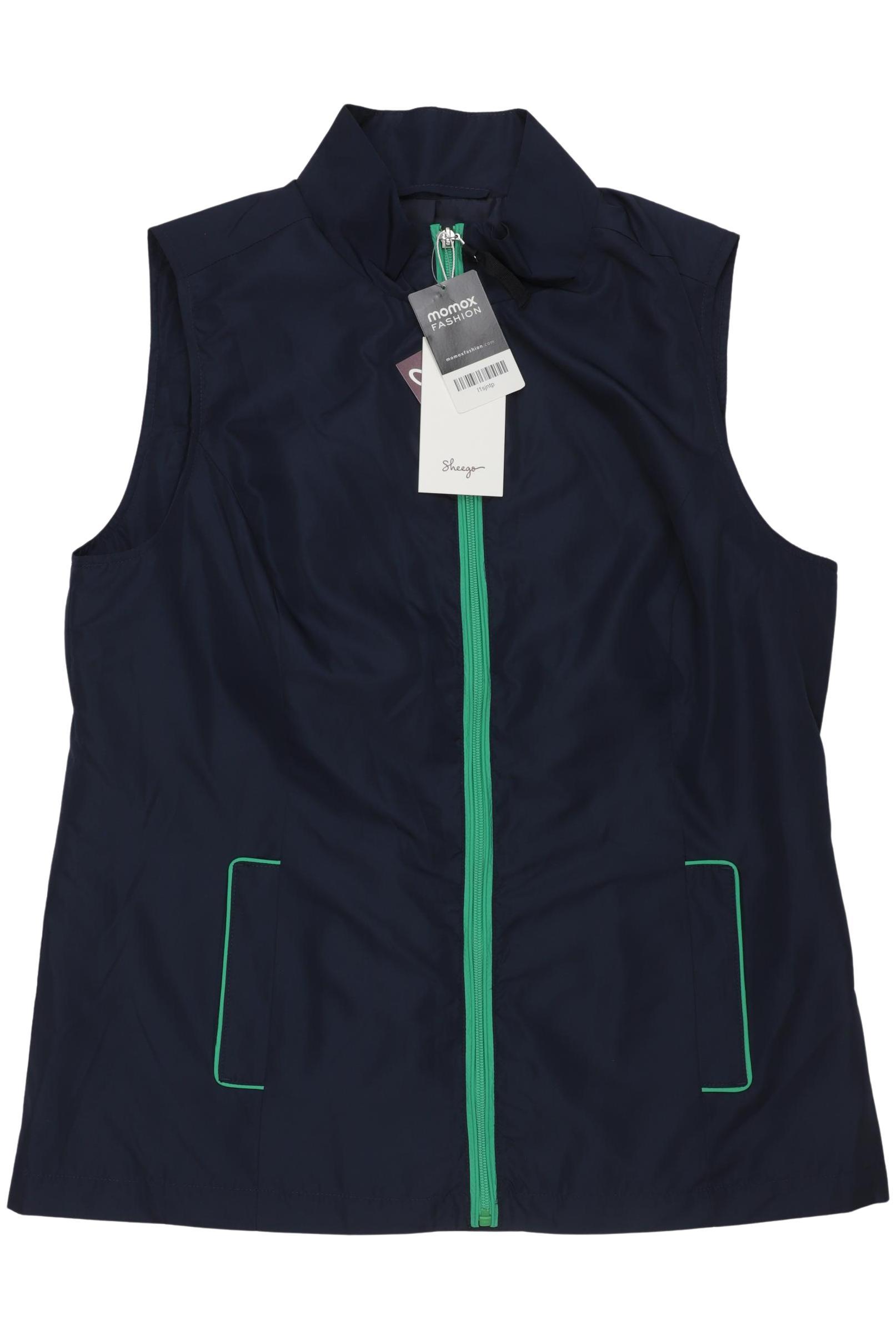 

sheego Damen Weste, marineblau, Gr. 42