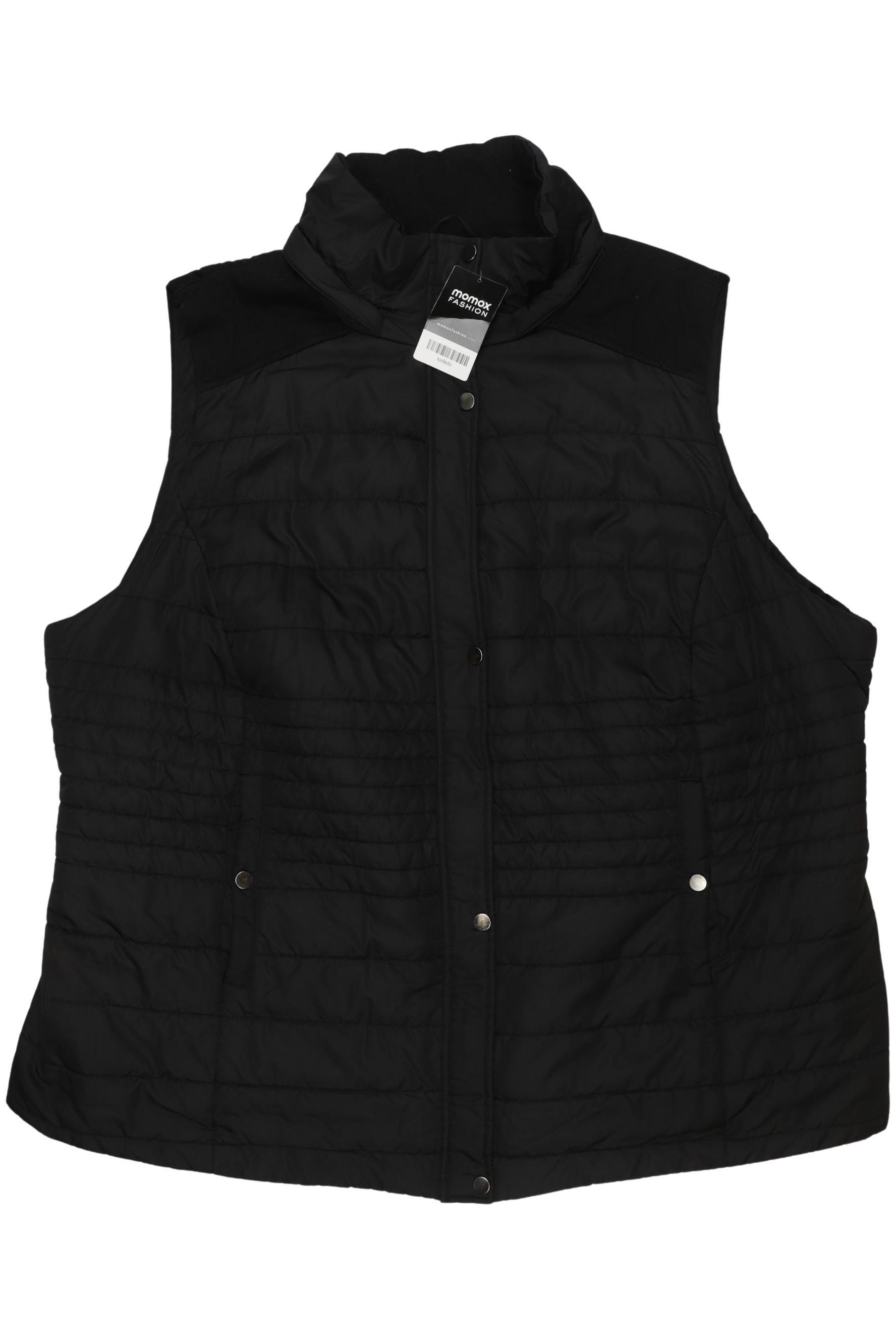 

sheego Damen Weste, schwarz, Gr. 46