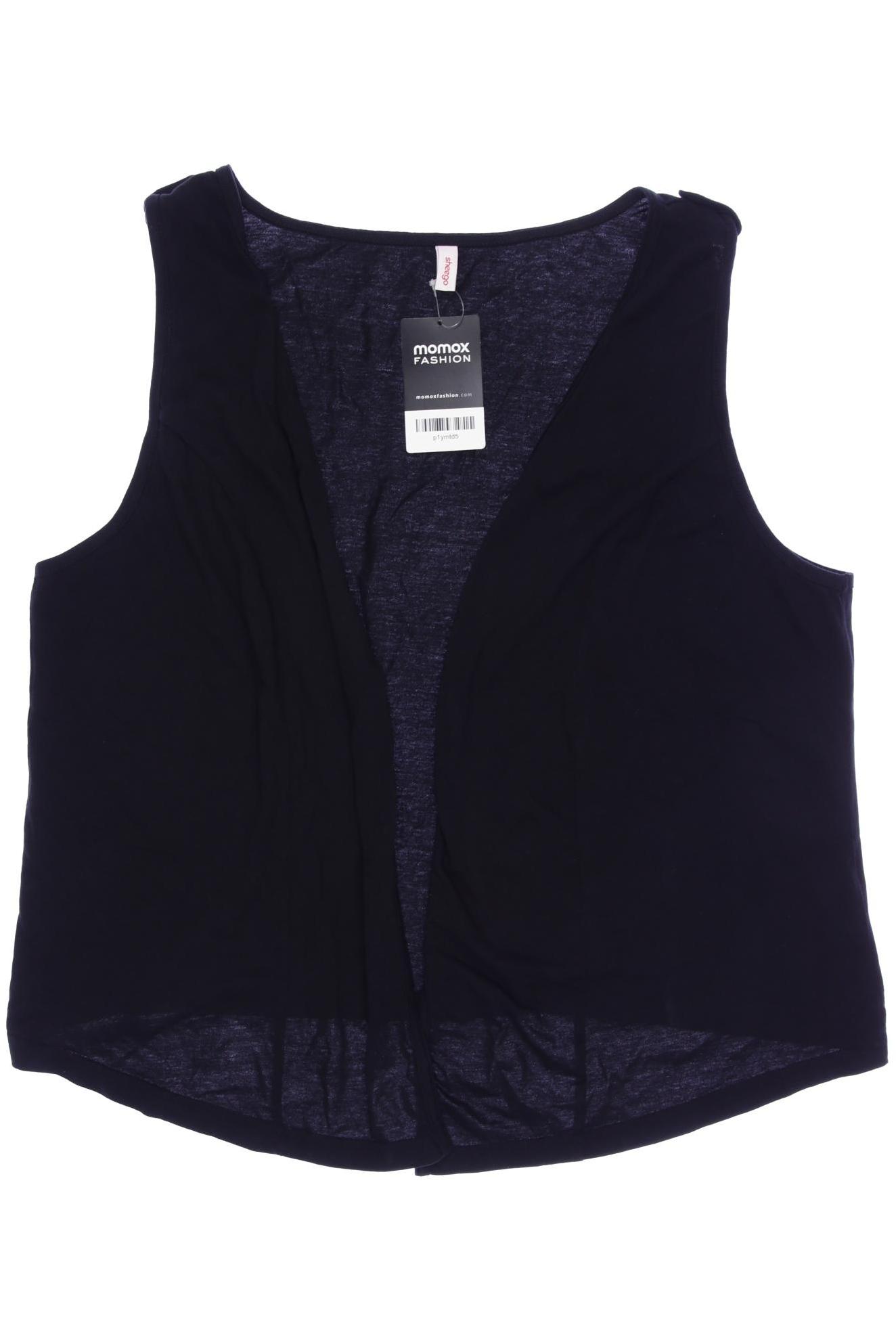 

sheego Damen Weste, schwarz, Gr. 46