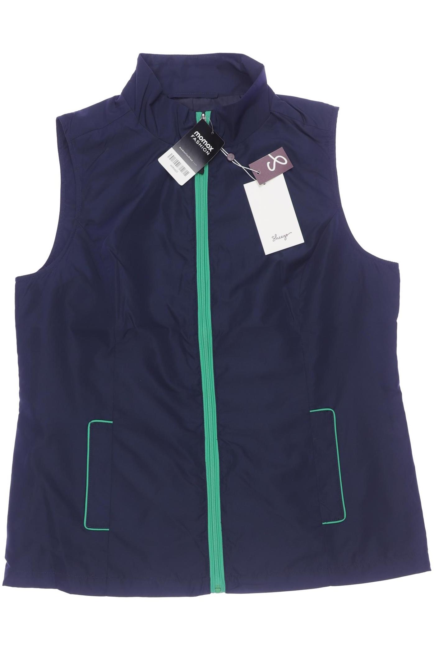 

sheego Damen Weste, marineblau, Gr. 42