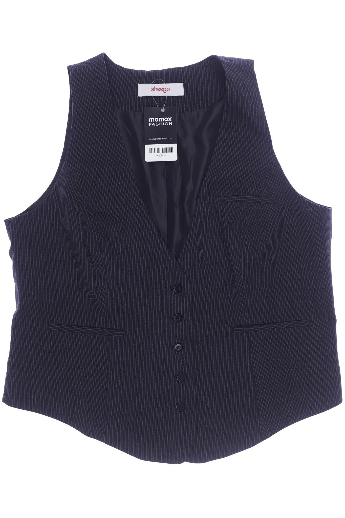

sheego Damen Weste, schwarz, Gr. 44