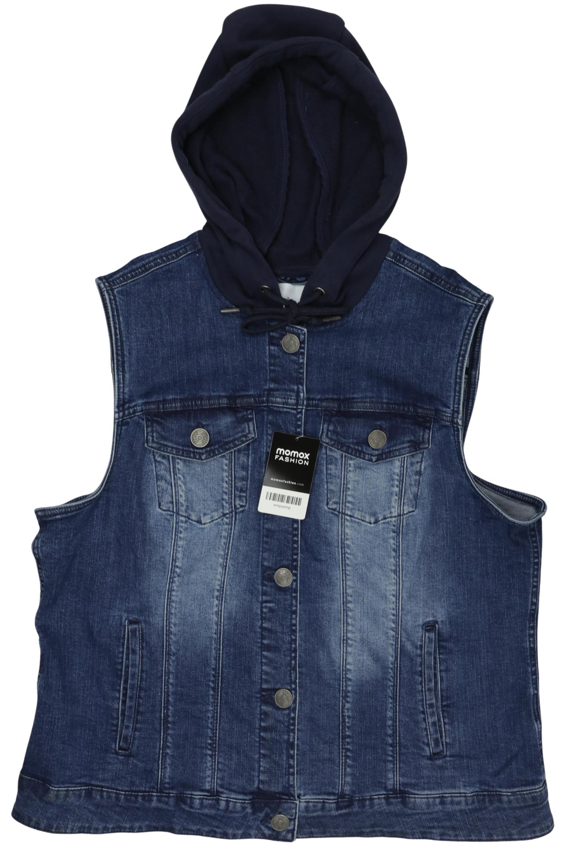 

sheego Damen Weste, blau, Gr. 46