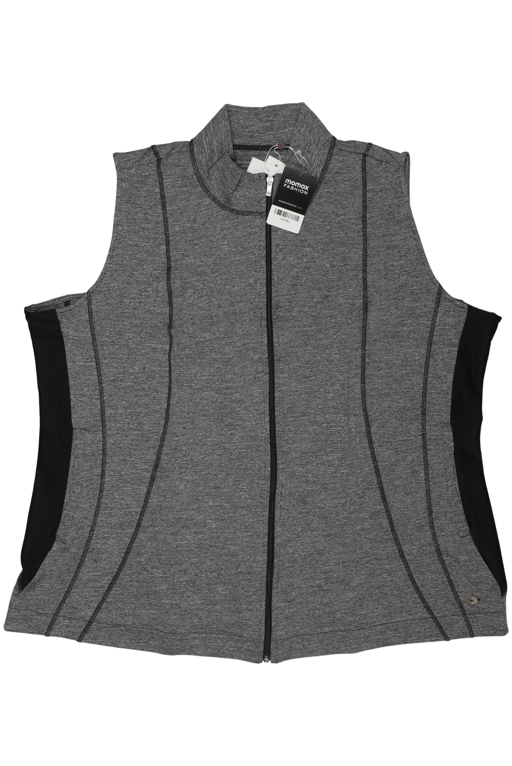

sheego Damen Weste, grau, Gr. 54