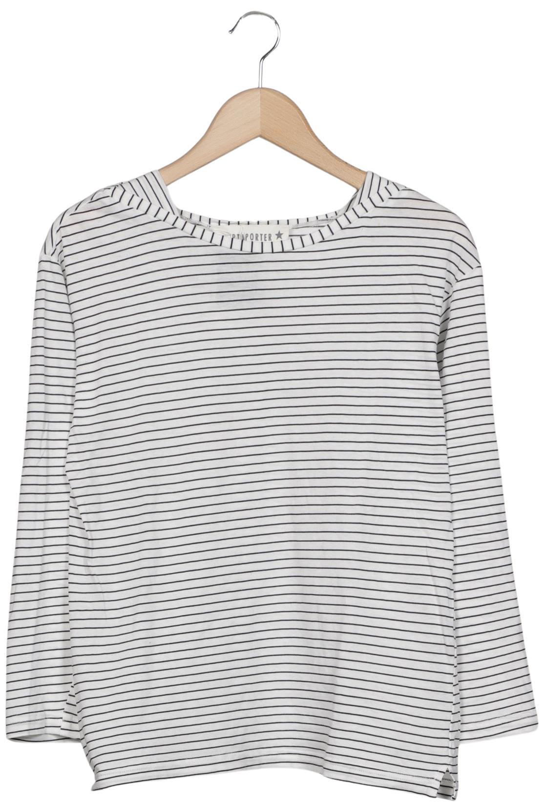 

Shirtaporter Damen Langarmshirt, weiß, Gr. 42