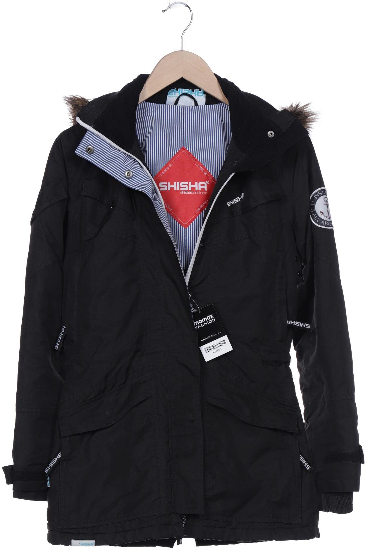 

Shisha Brand Damen Mantel, schwarz, Gr. 34
