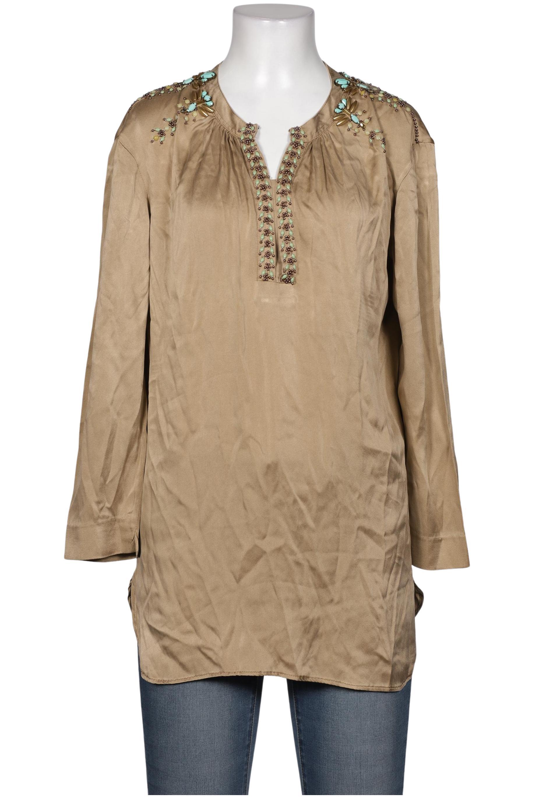 

Shiva Diva Damen Bluse, beige, Gr. 36