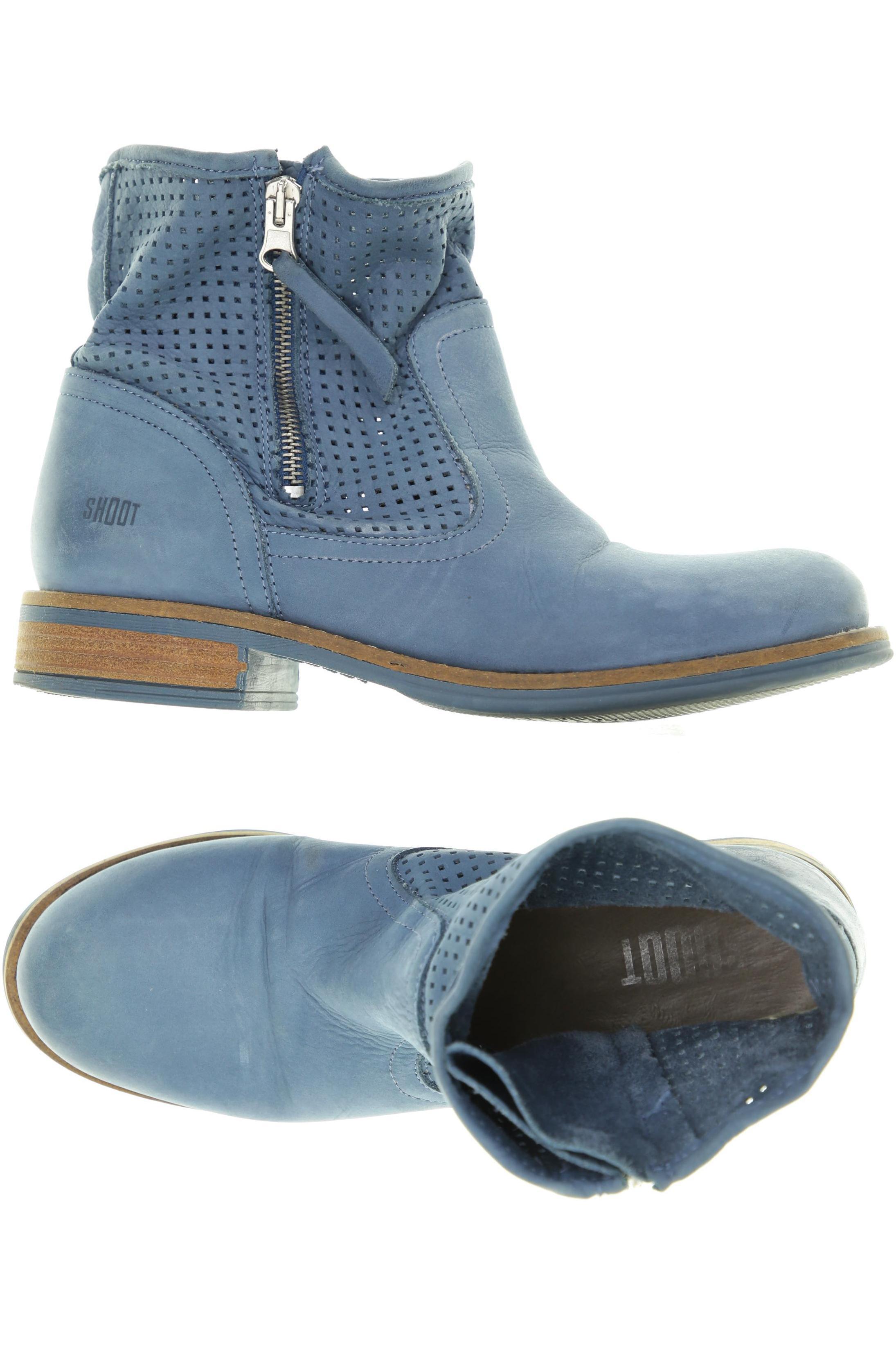 

Shootbrand Damen Stiefelette, blau, Gr. 40