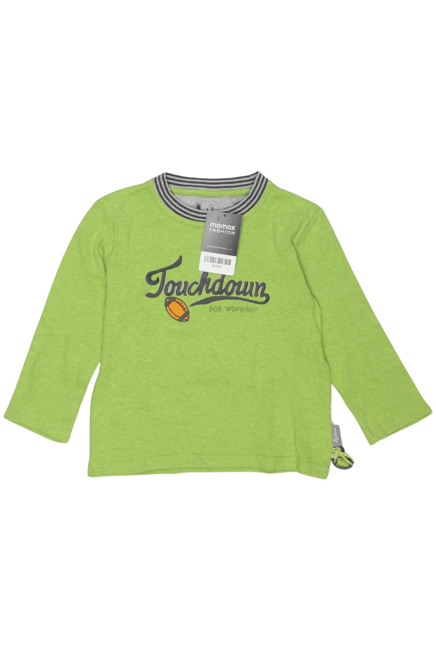 

sigikid Jungen Langarmshirt, grün, Gr. 116