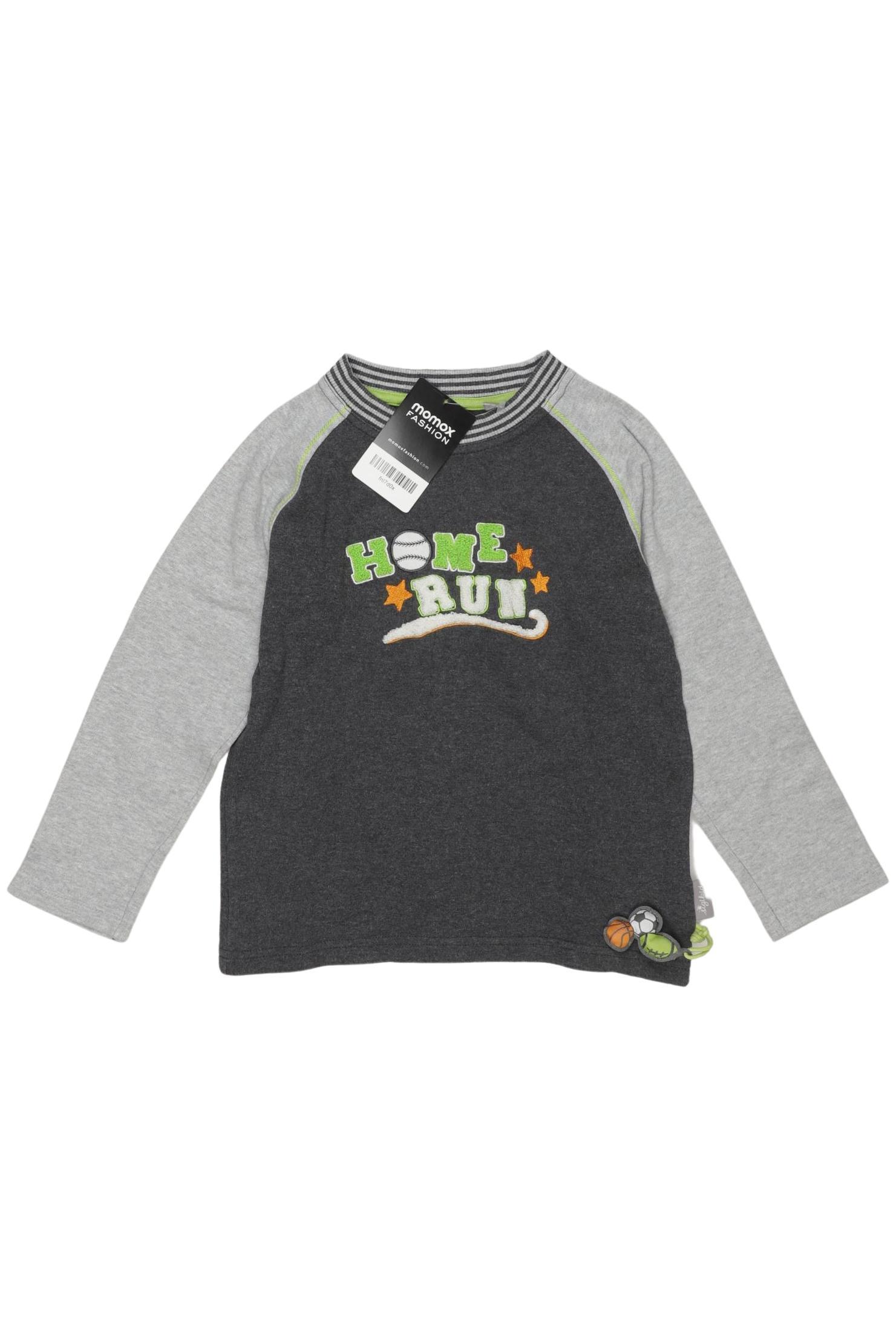 

sigikid Jungen Langarmshirt, grau, Gr. 116