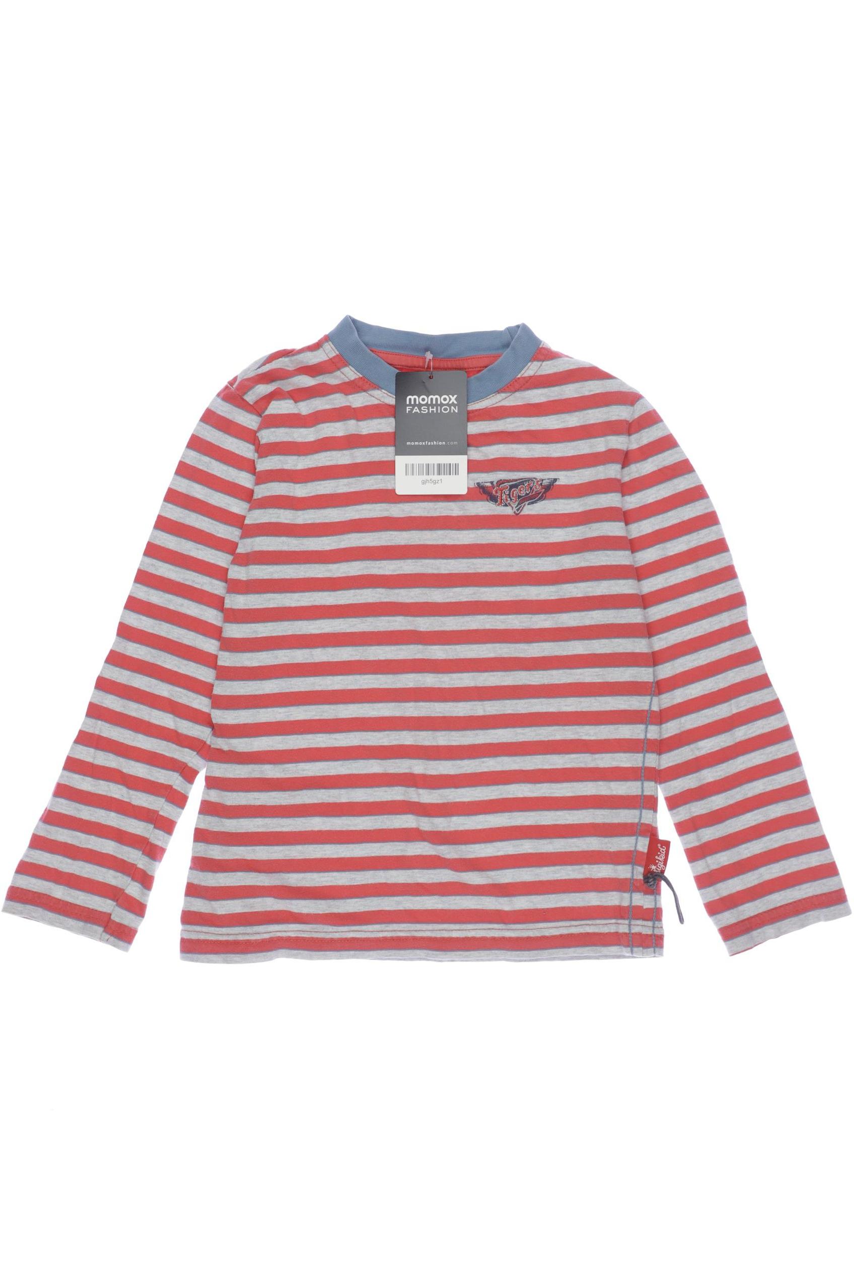 

sigikid Herren Langarmshirt, rot, Gr. 128