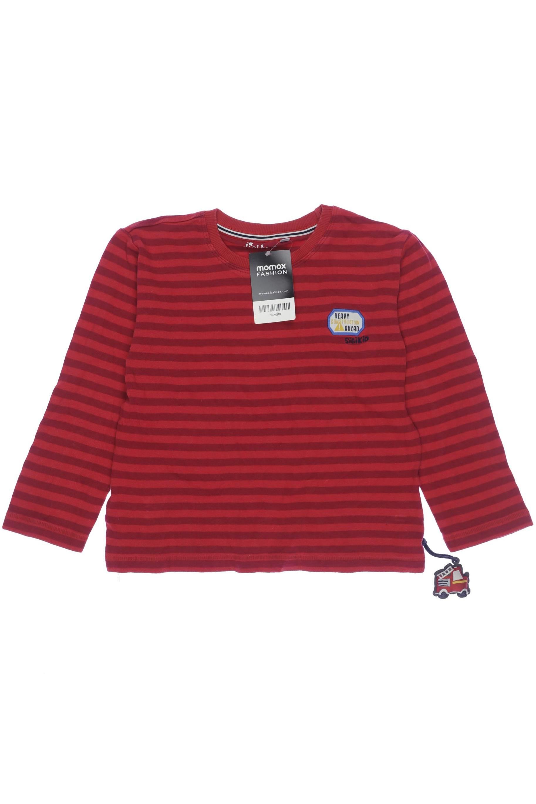 

sigikid Herren Langarmshirt, rot, Gr. 128