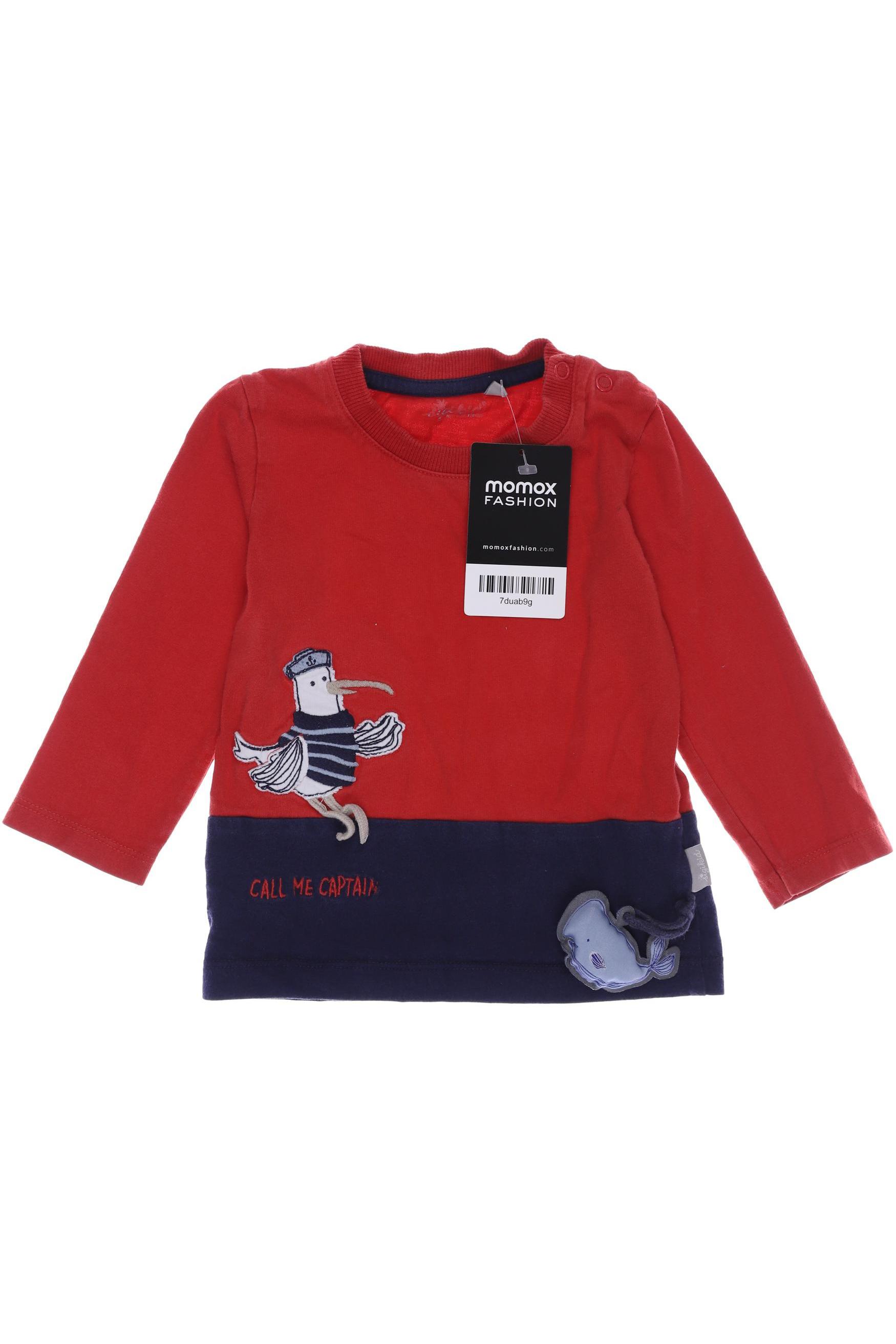 

sigikid Herren Langarmshirt, rot, Gr. 80