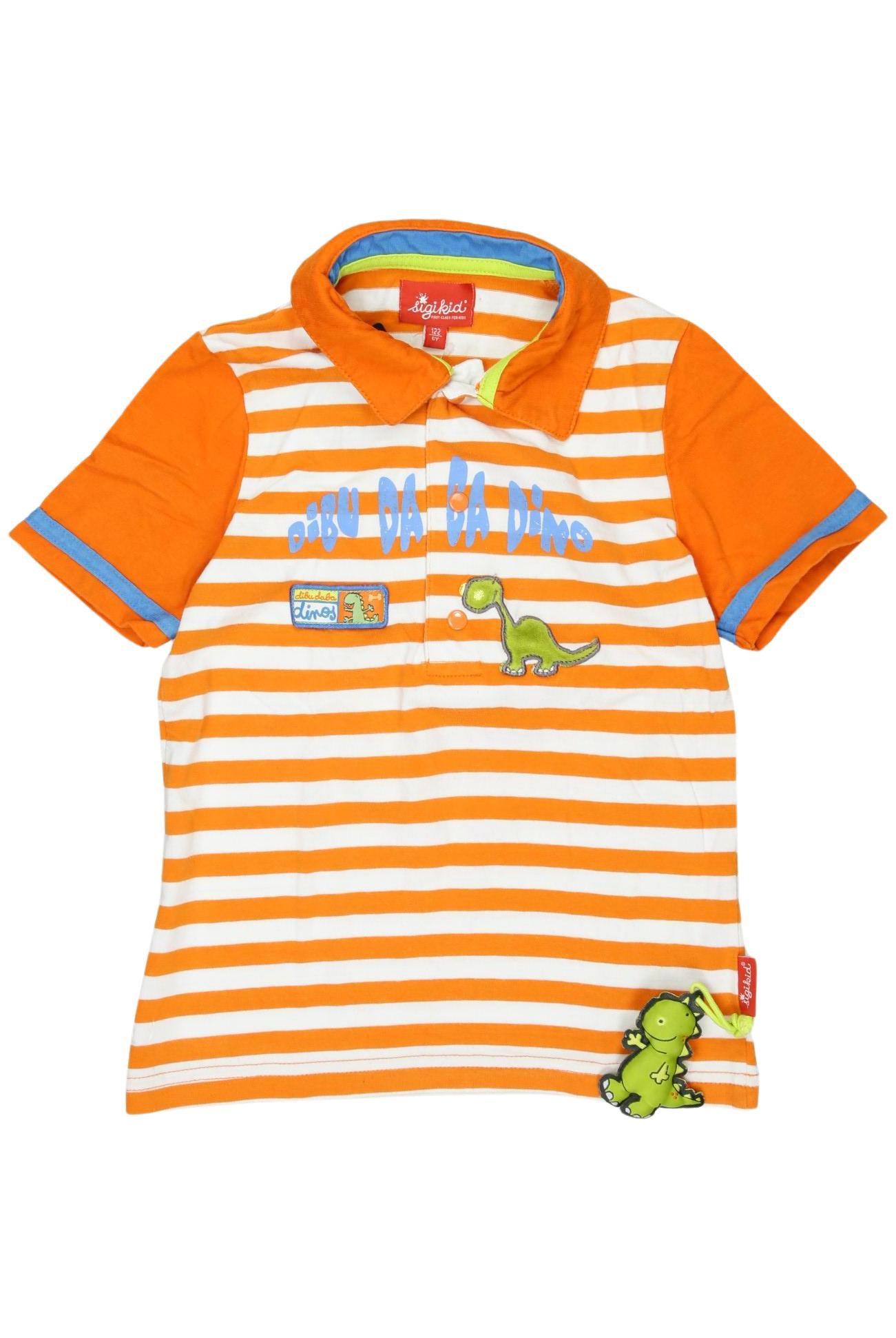 

sigikid Herren Poloshirt, orange, Gr. 122