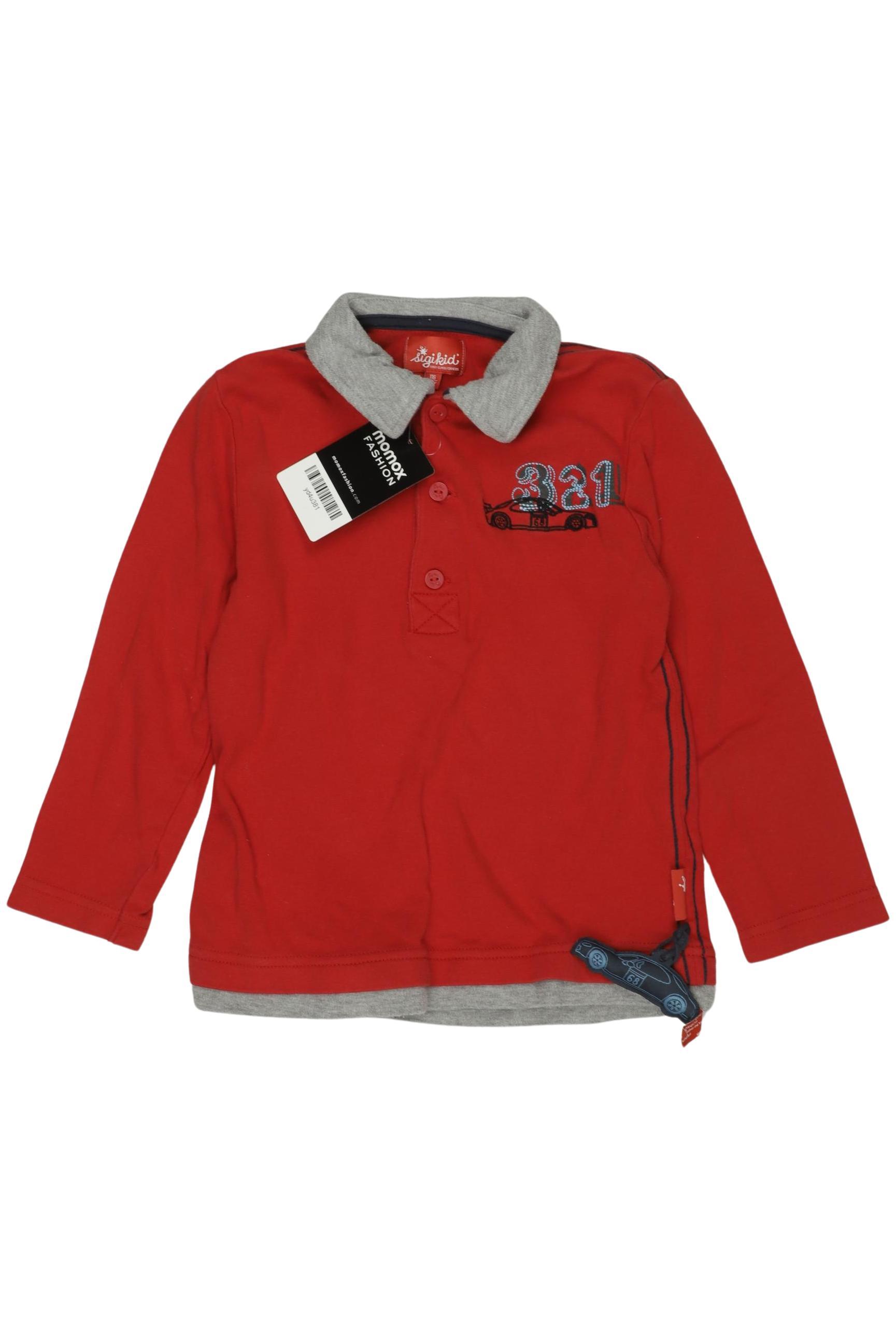 

sigikid Herren Poloshirt, rot, Gr. 116