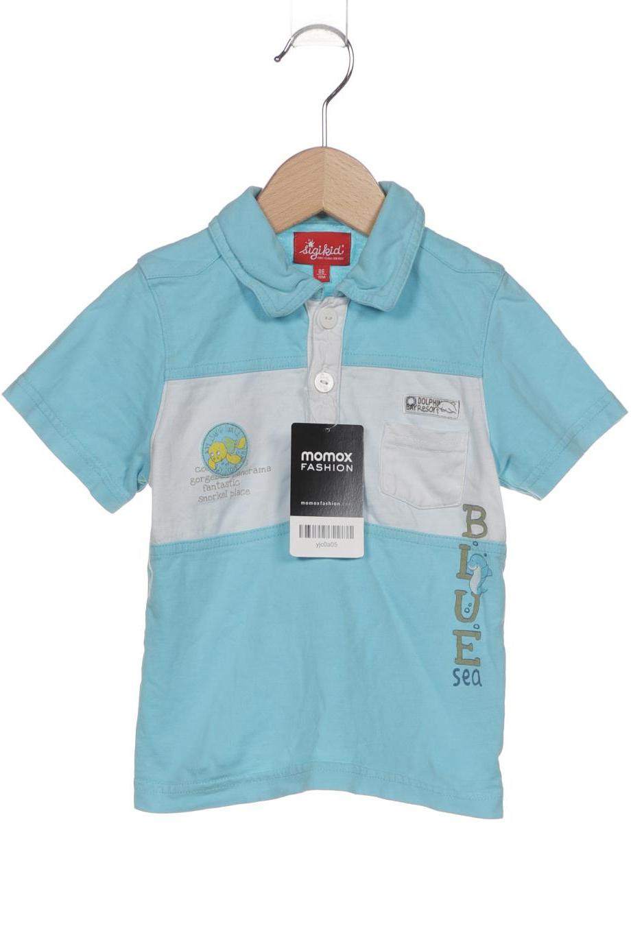 

sigikid Herren Poloshirt, hellblau, Gr. 86