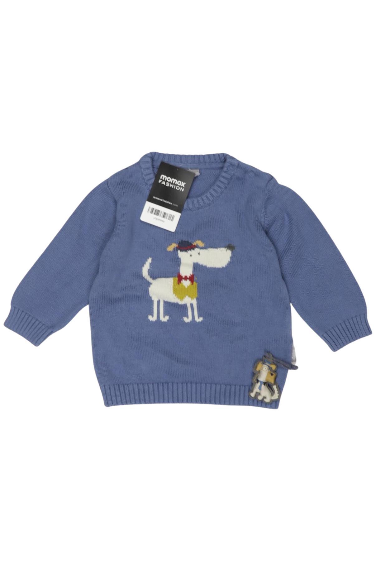 

sigikid Jungen Pullover, blau, Gr. 74/80