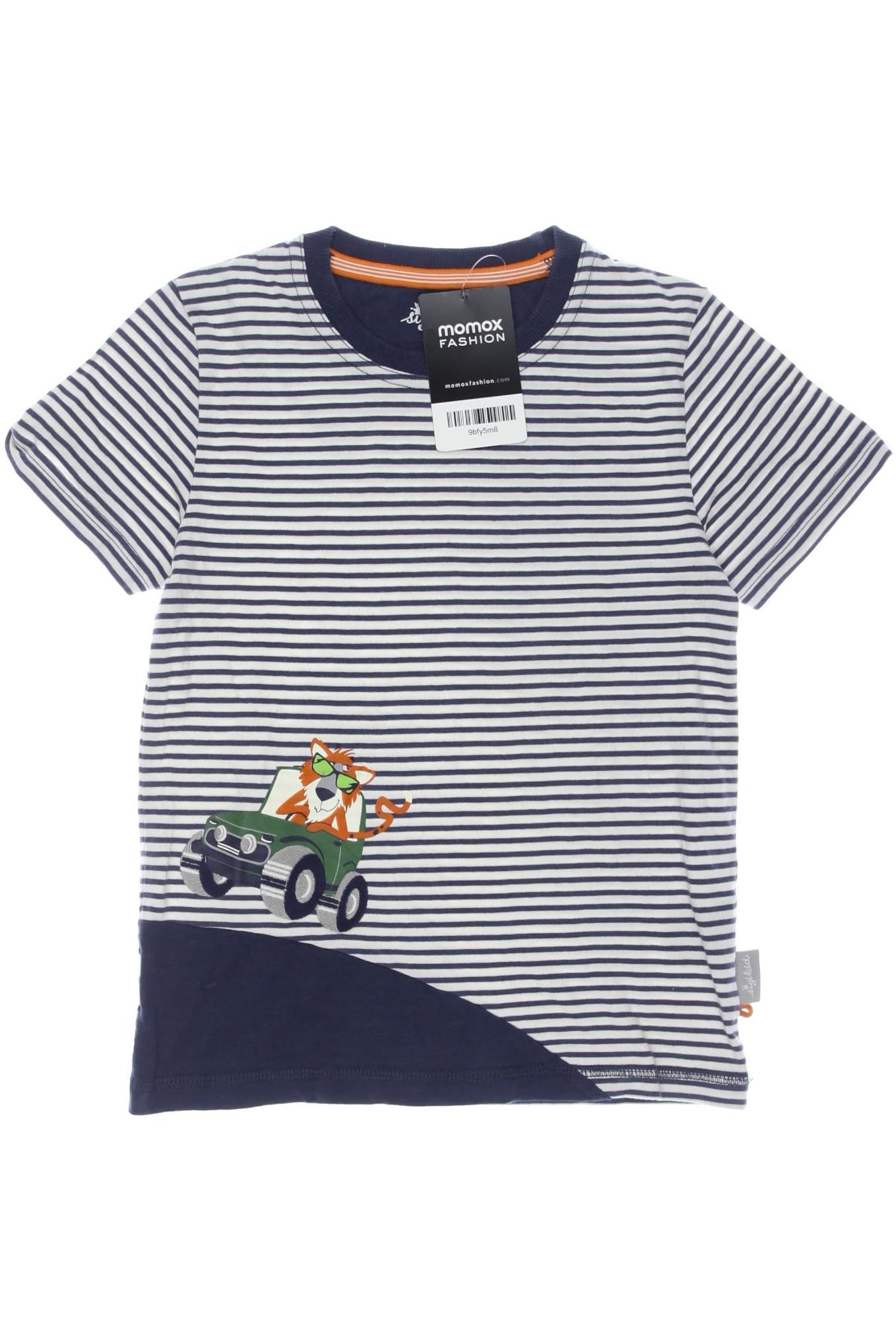 

sigikid Herren T-Shirt, marineblau, Gr. 122