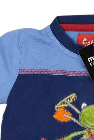 Thumbnail - sigikid Herren T-Shirt, marineblau, Gr. 80