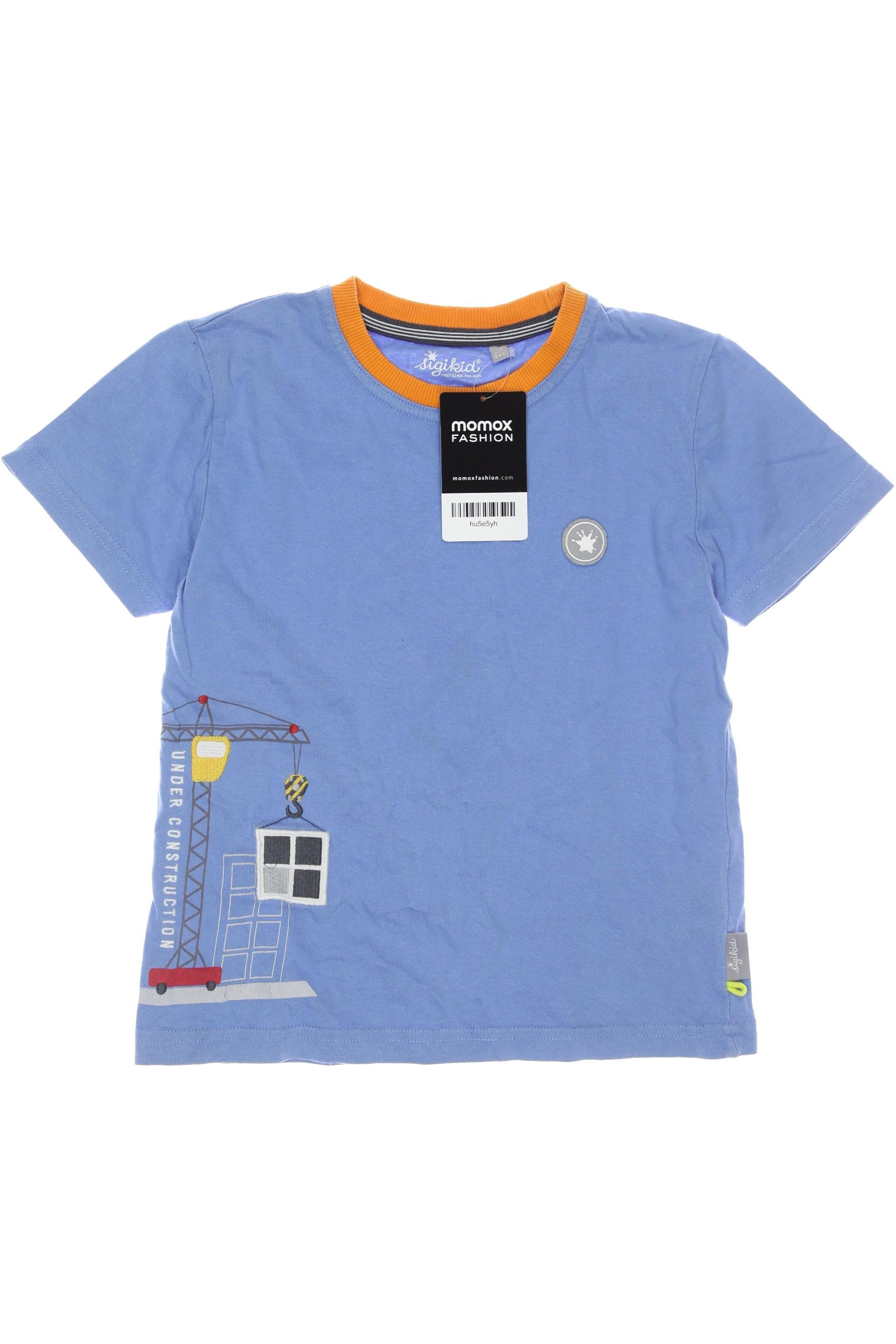 

sigikid Herren T-Shirt, blau, Gr. 116