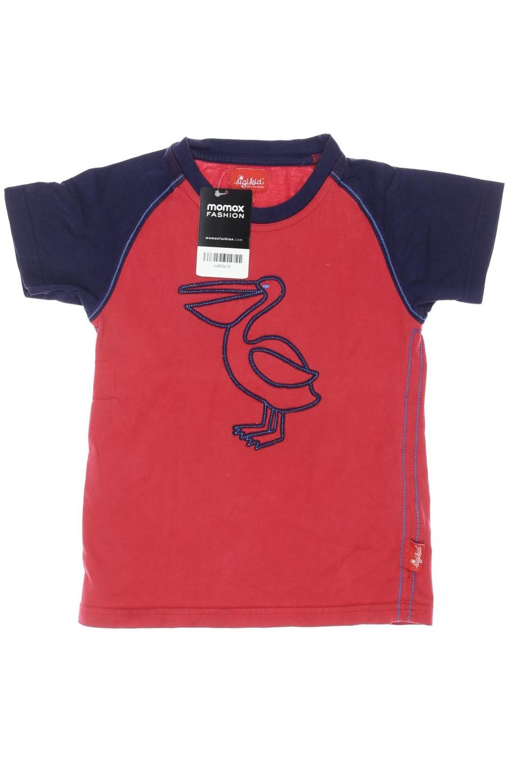 

sigikid Herren T-Shirt, rot, Gr. 122