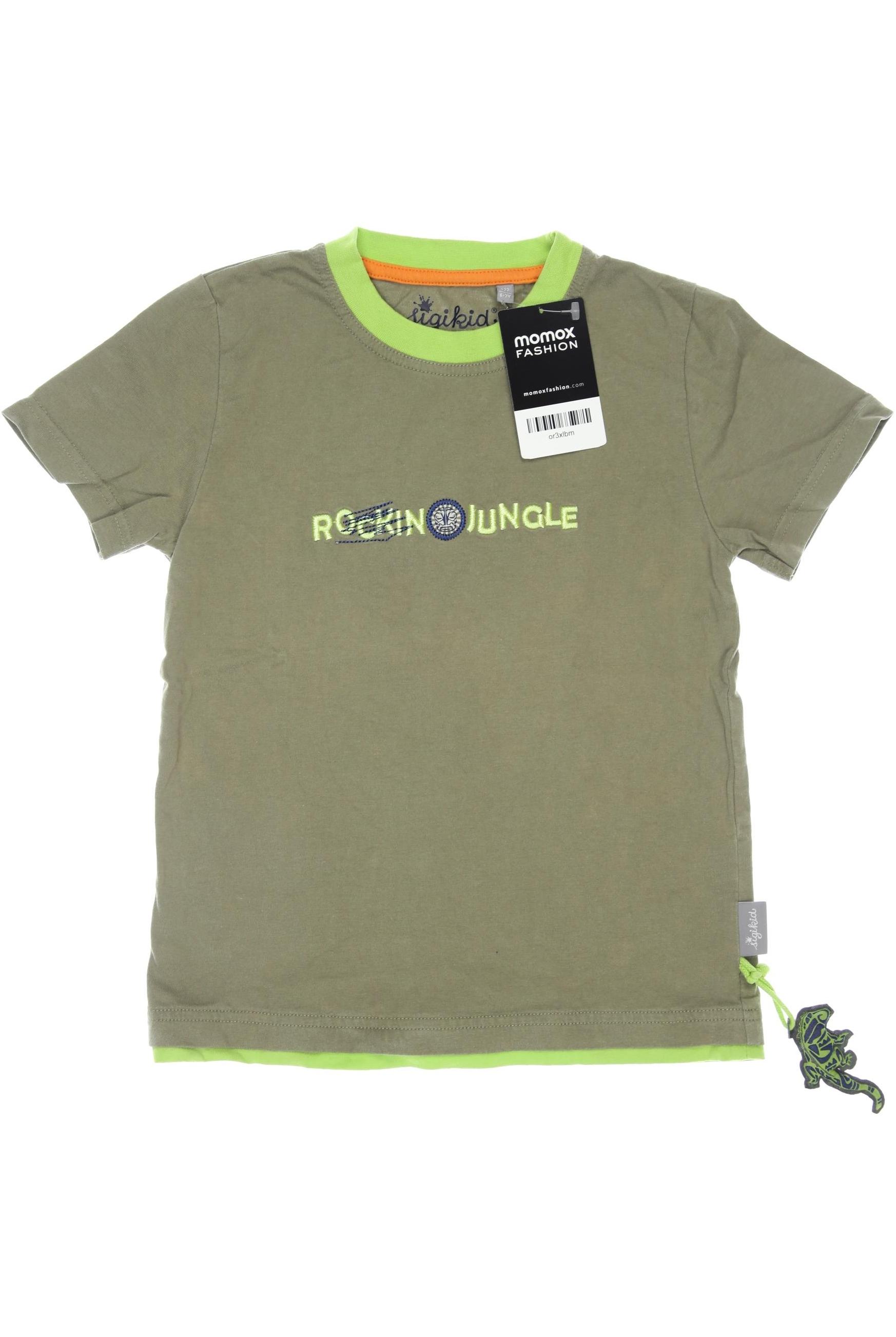 

sigikid Herren T-Shirt, grün, Gr. 122