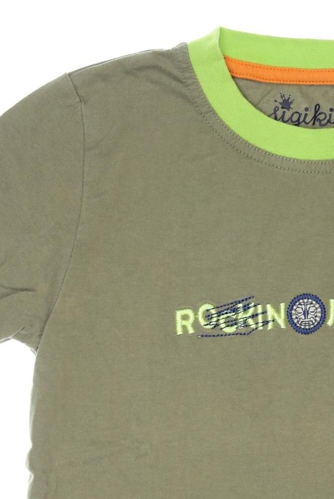 Thumbnail - sigikid Jungen T-Shirt, grün, Gr. 122