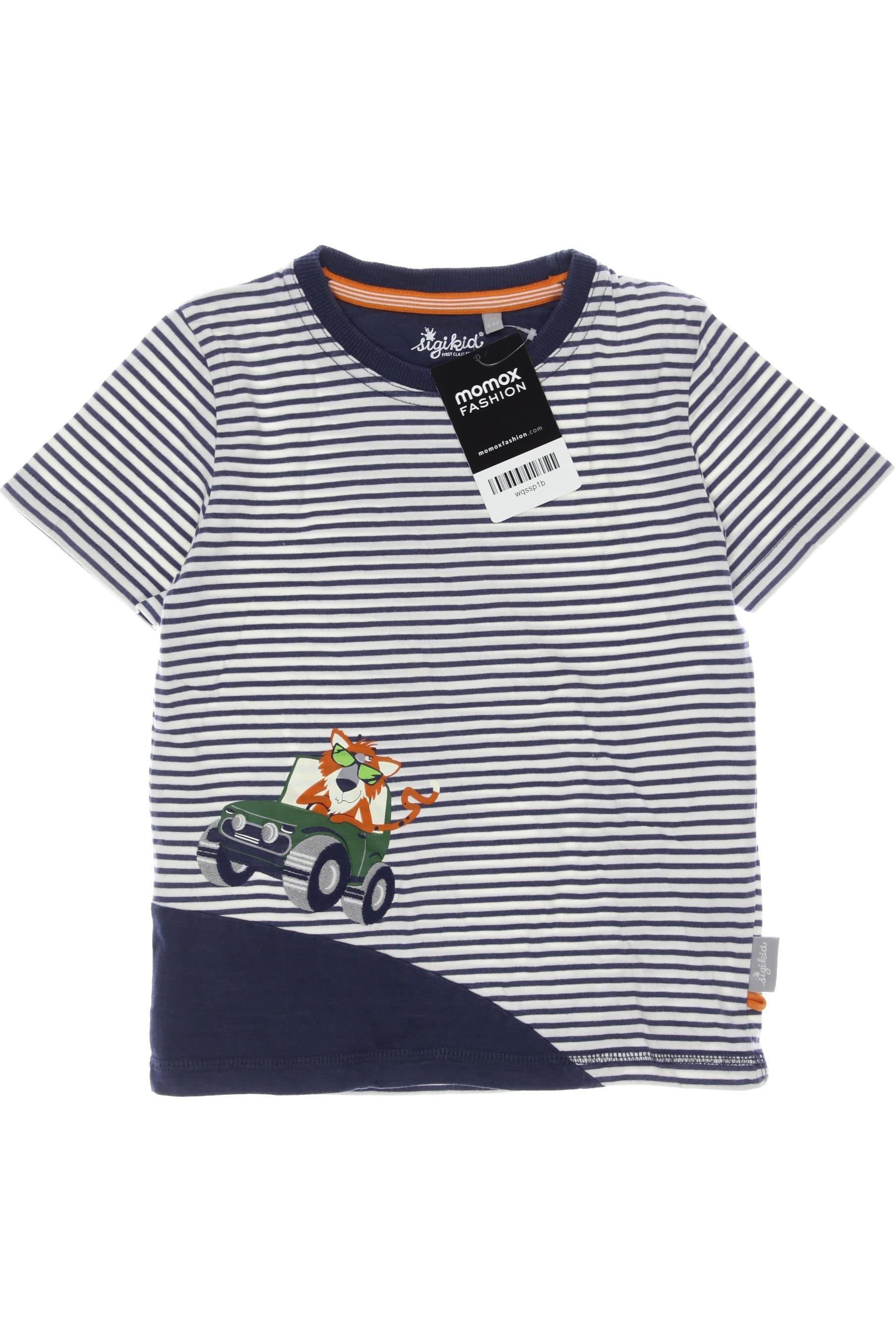 

sigikid Herren T-Shirt, marineblau, Gr. 110