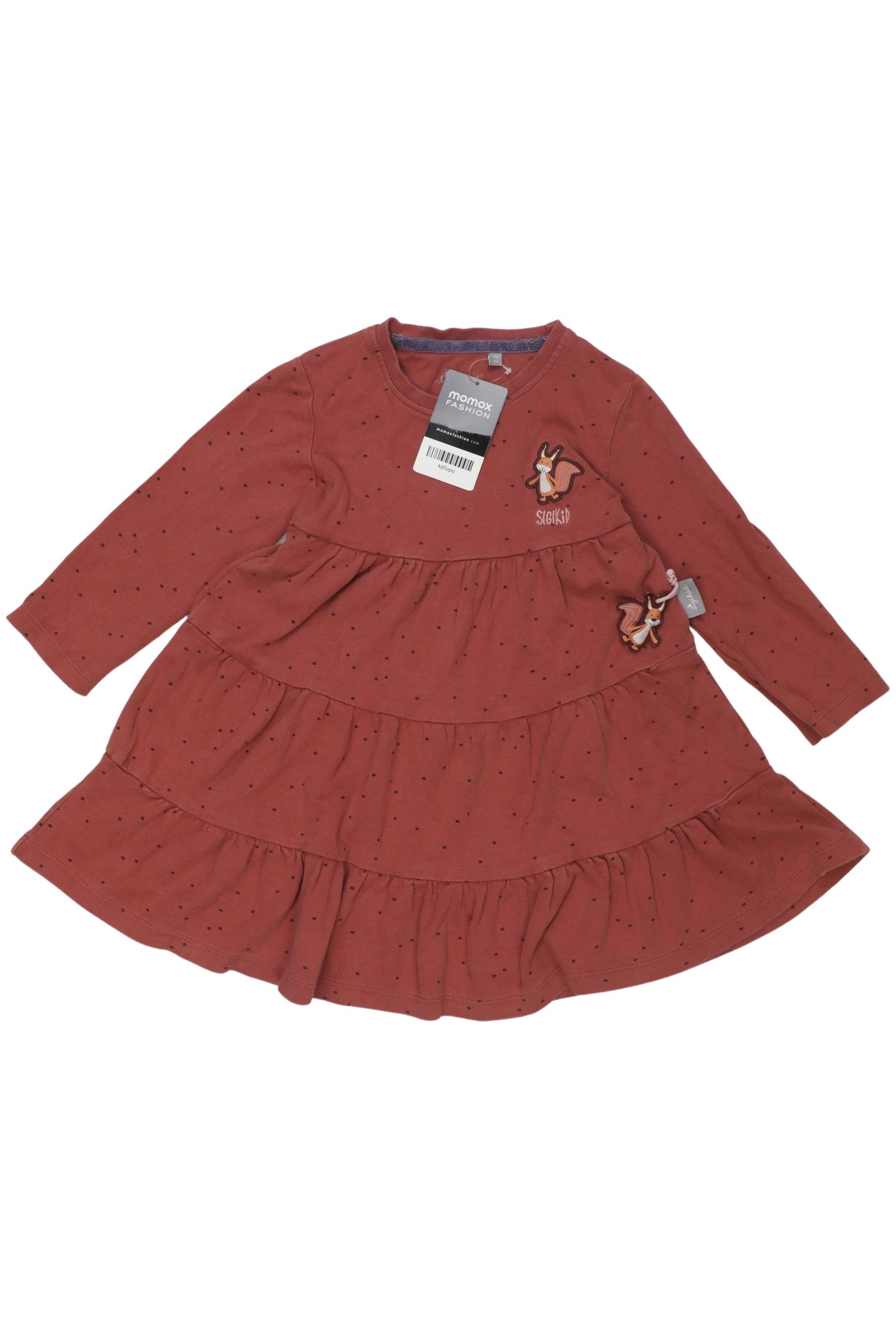 

sigikid Mädchen Kleid, rot, Gr. 104