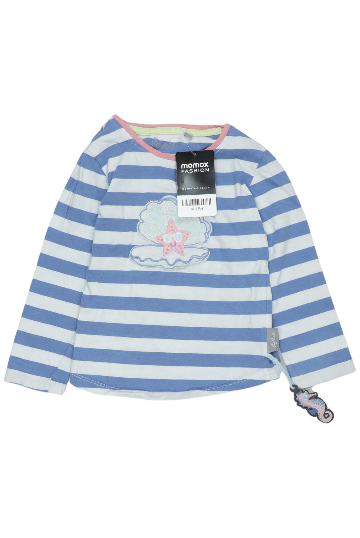 

sigikid Mädchen Langarmshirt, blau, Gr. 104