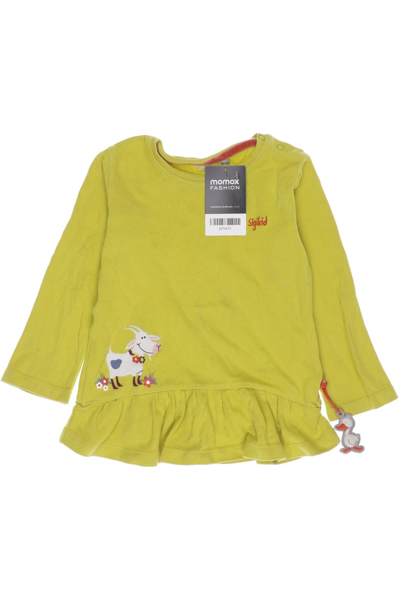 

sigikid Damen Langarmshirt, gelb, Gr. 98